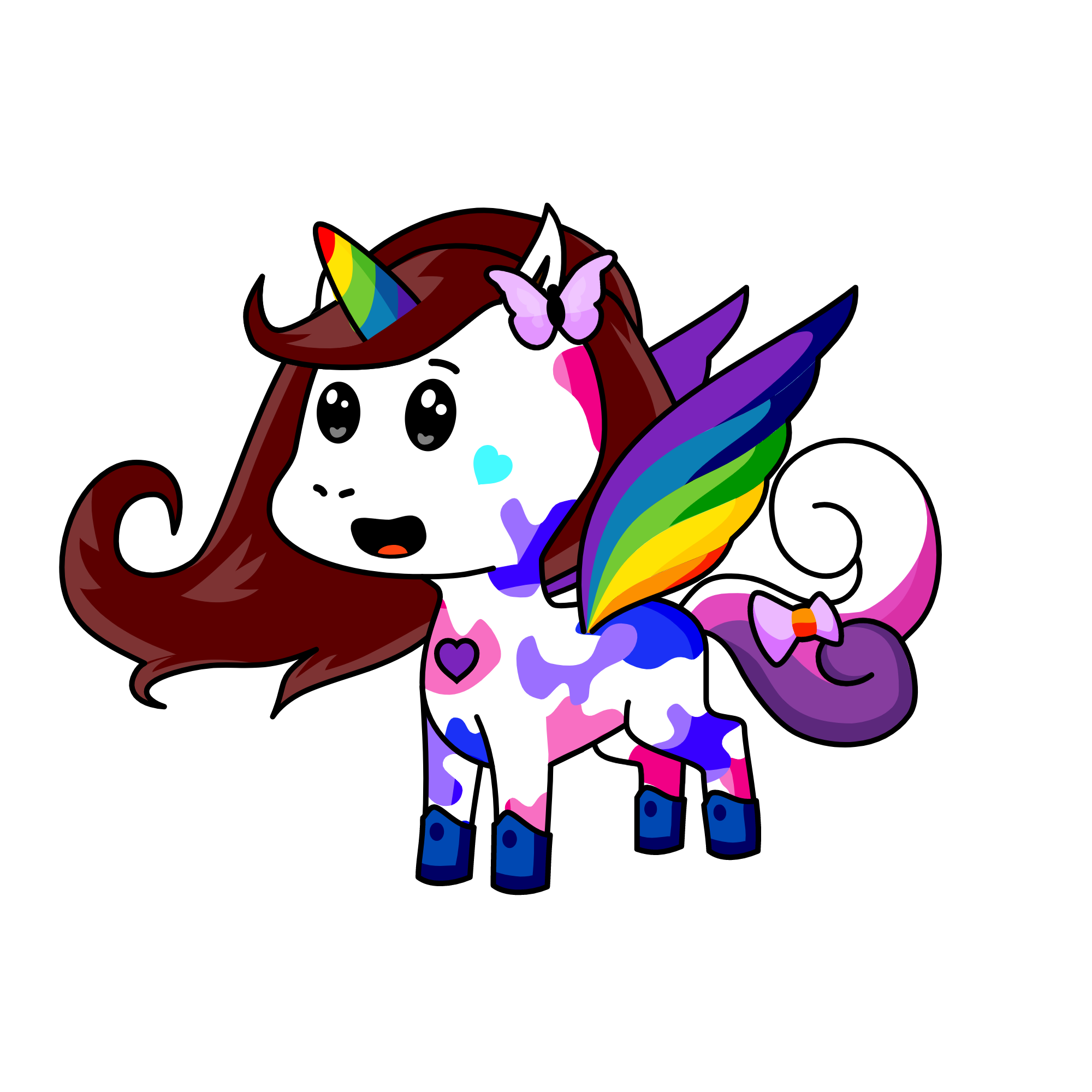 poop, the unicorn