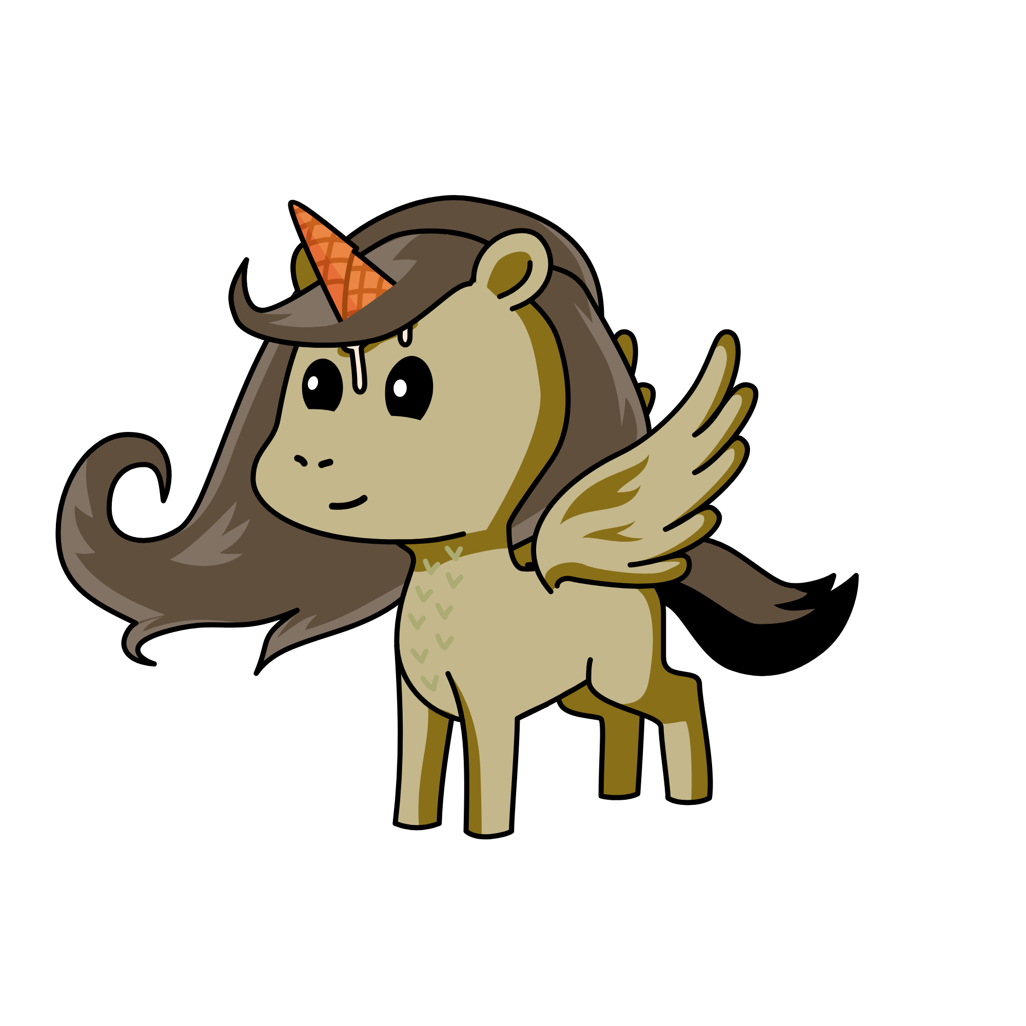 Crema, the unicorn