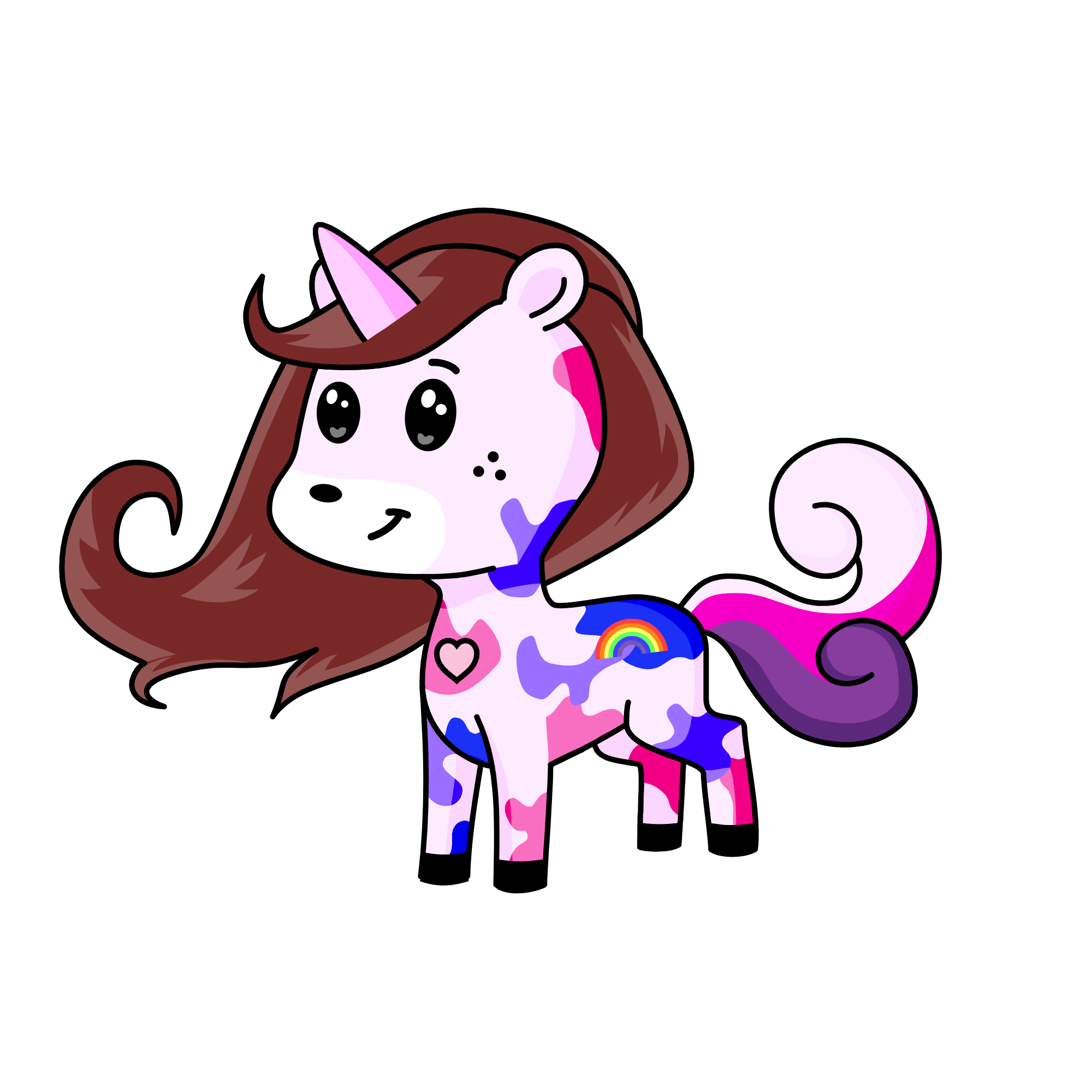CUTE PIE, the unicorn