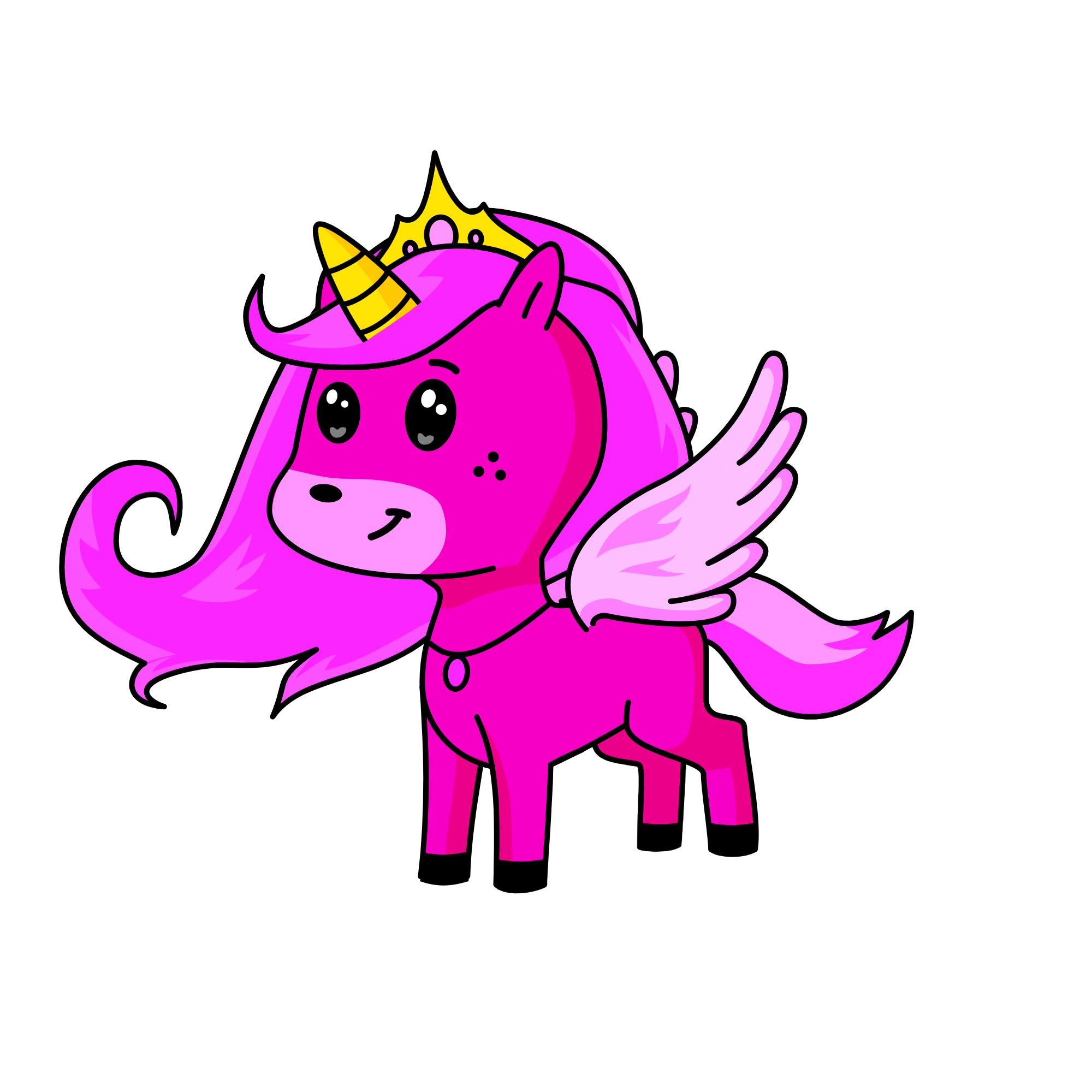 Laureta, the unicorn