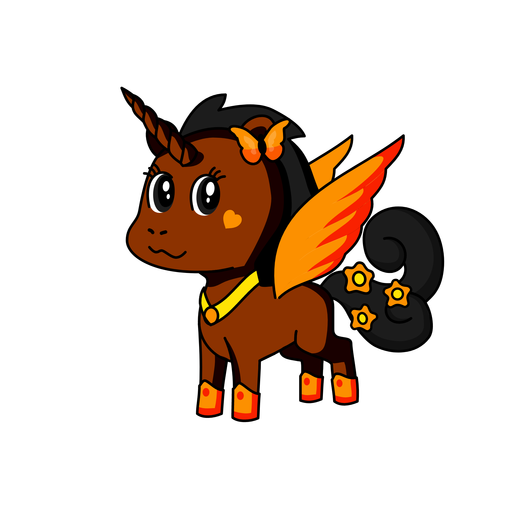Diamond, the unicorn