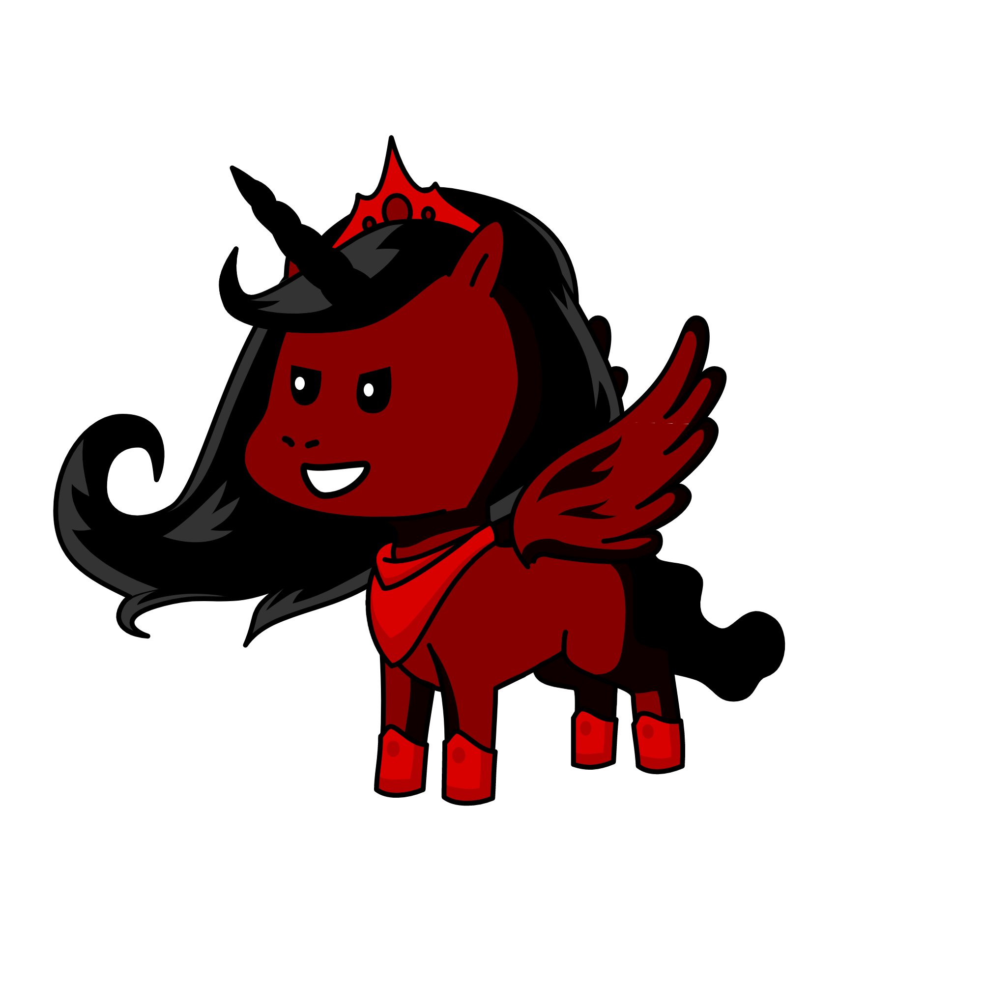 Alphawolf, the unicorn