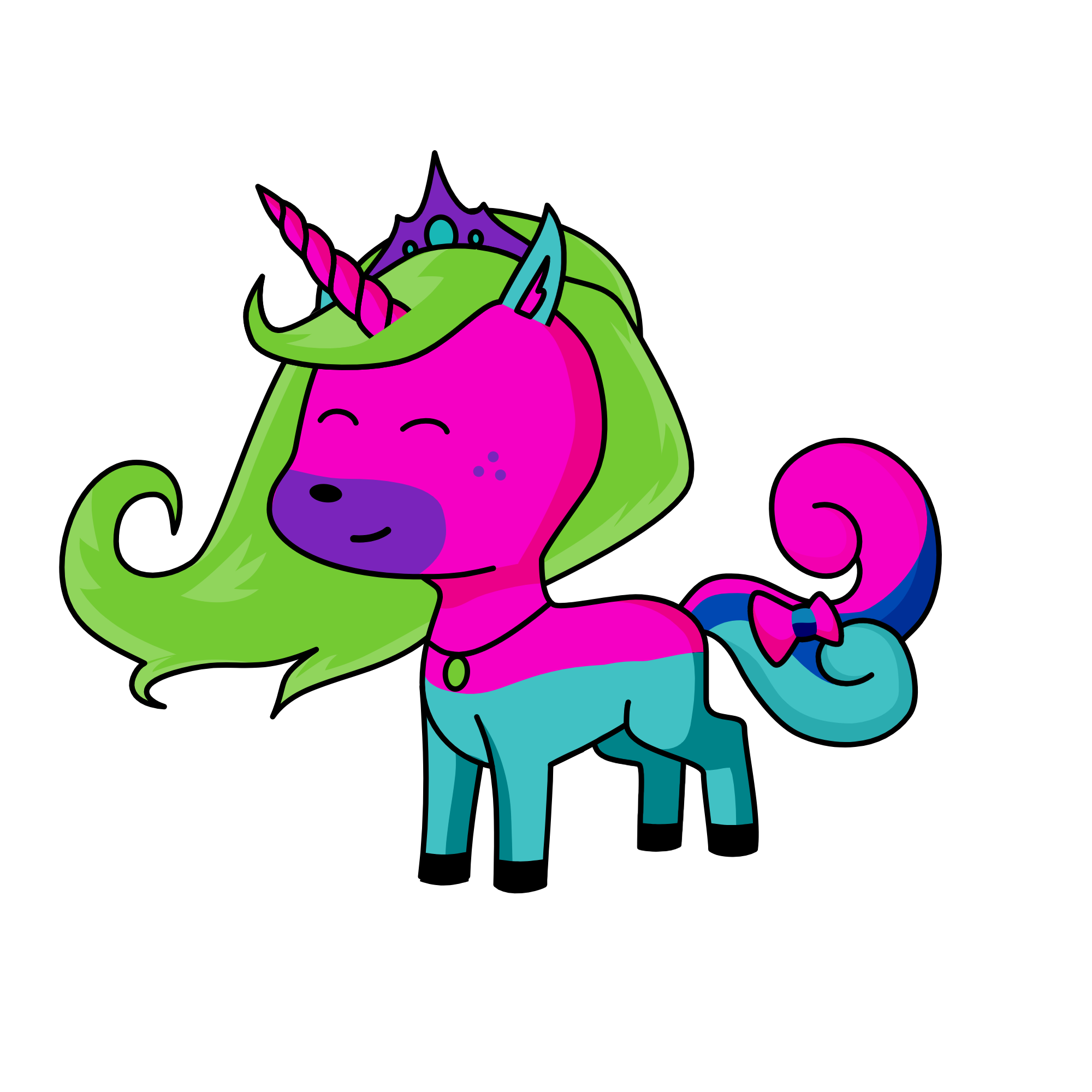 Chase, the unicorn