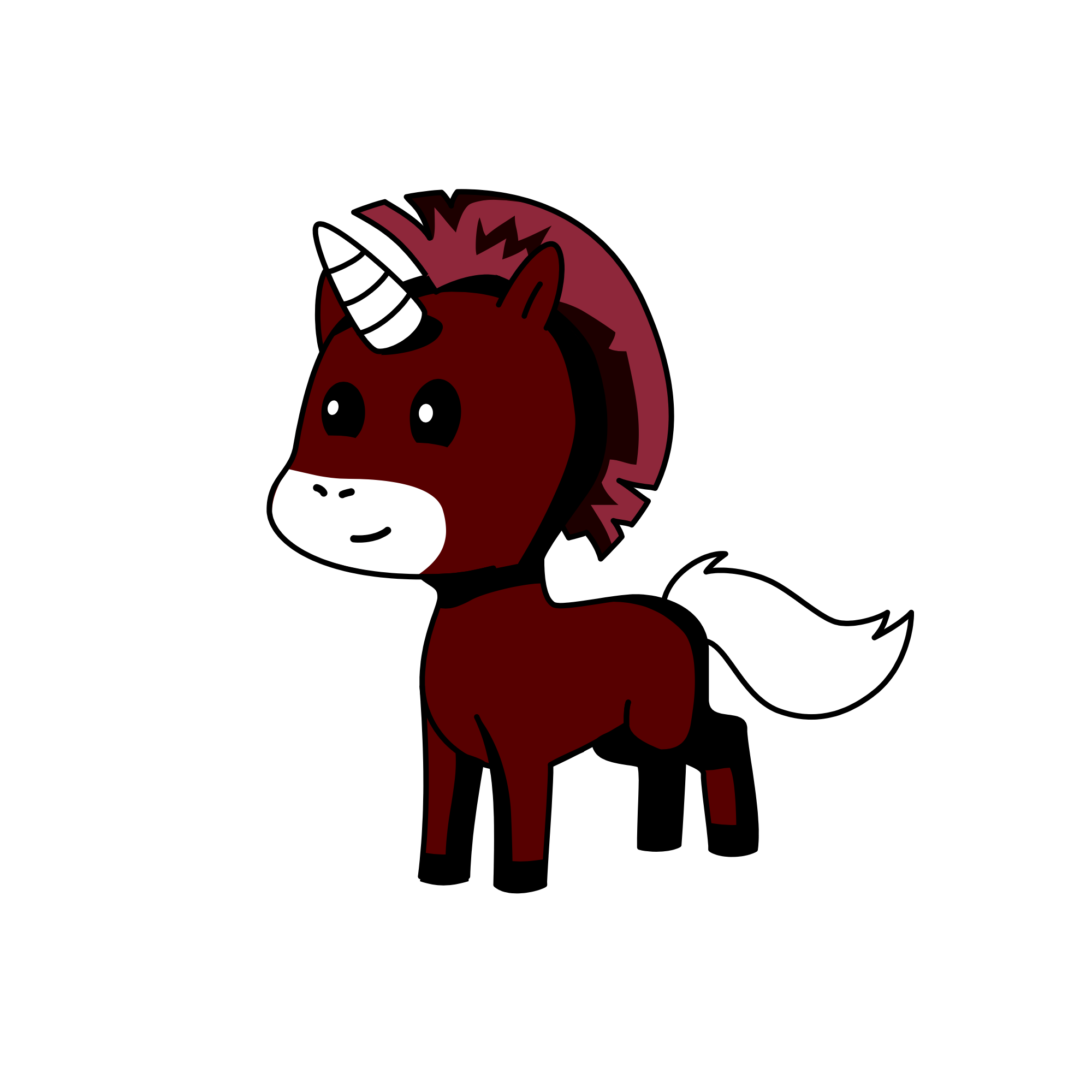 Scar scor, the unicorn