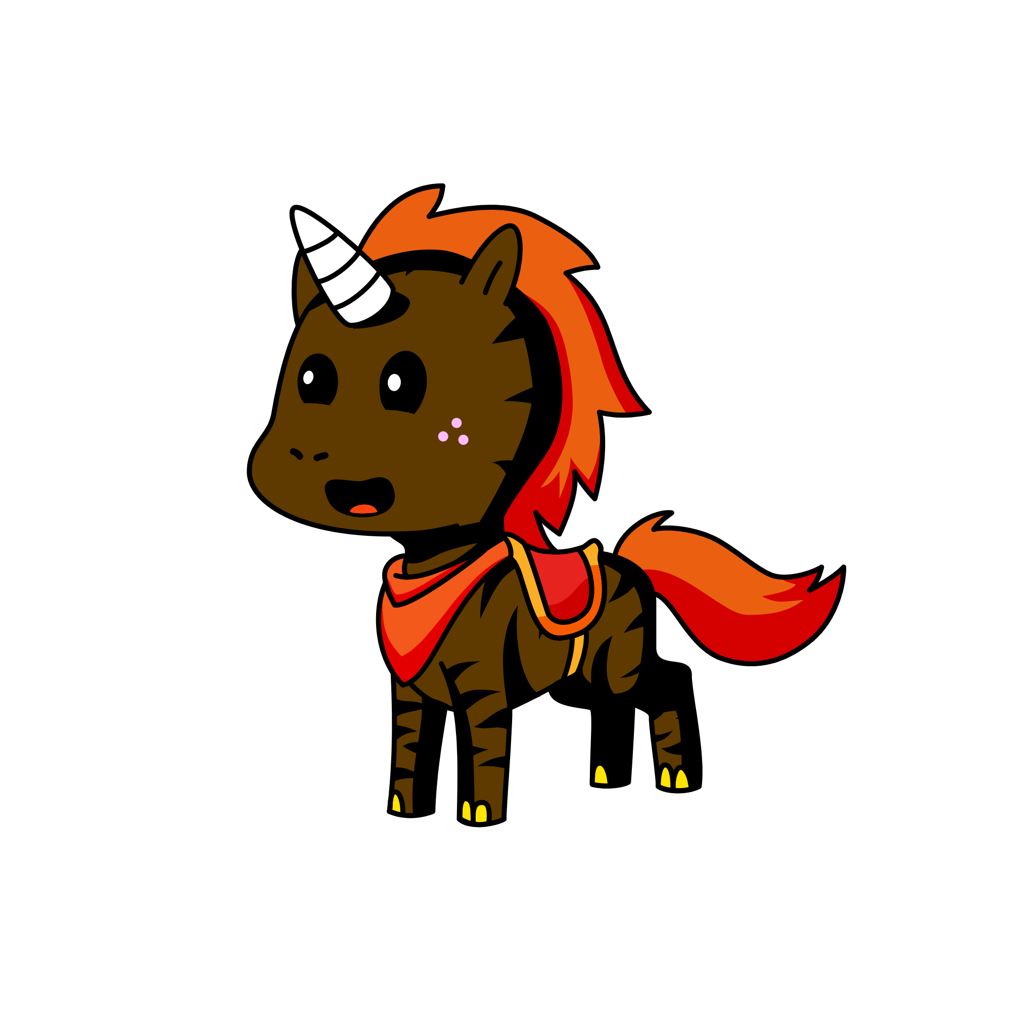 Bugg, the unicorn