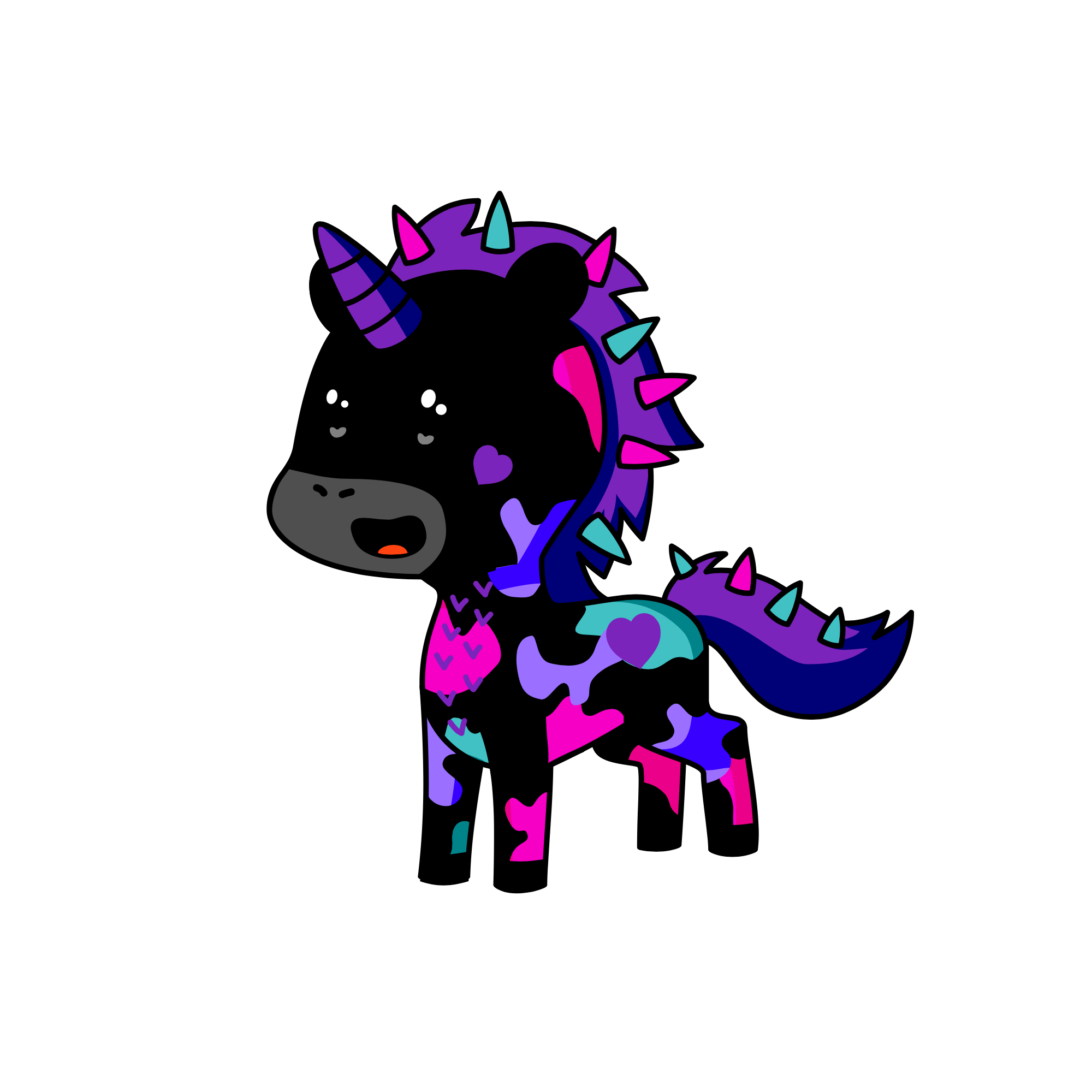 Moon-twinkle, the unicorn
