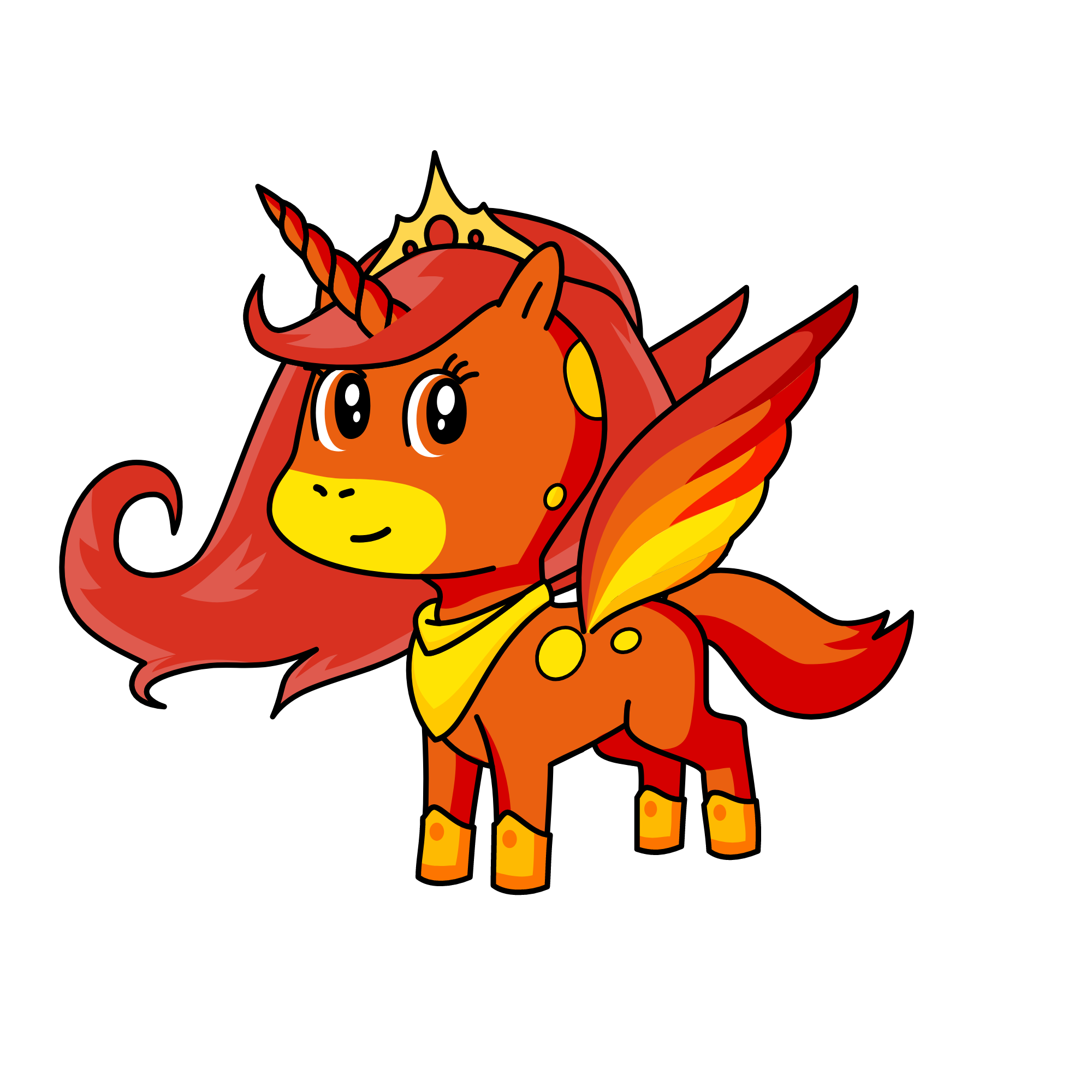 rainha do fogo, the unicorn