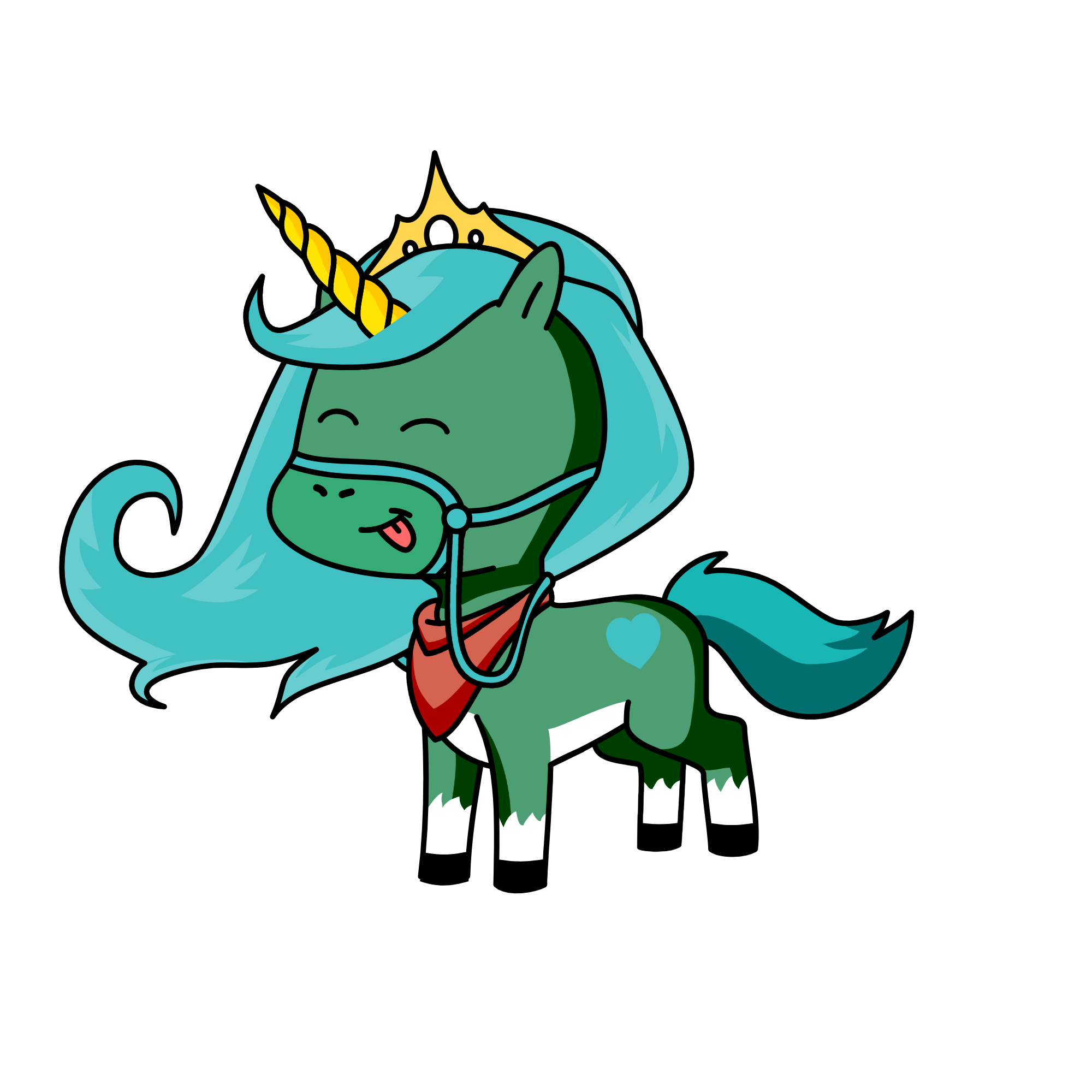 Sunny, the unicorn