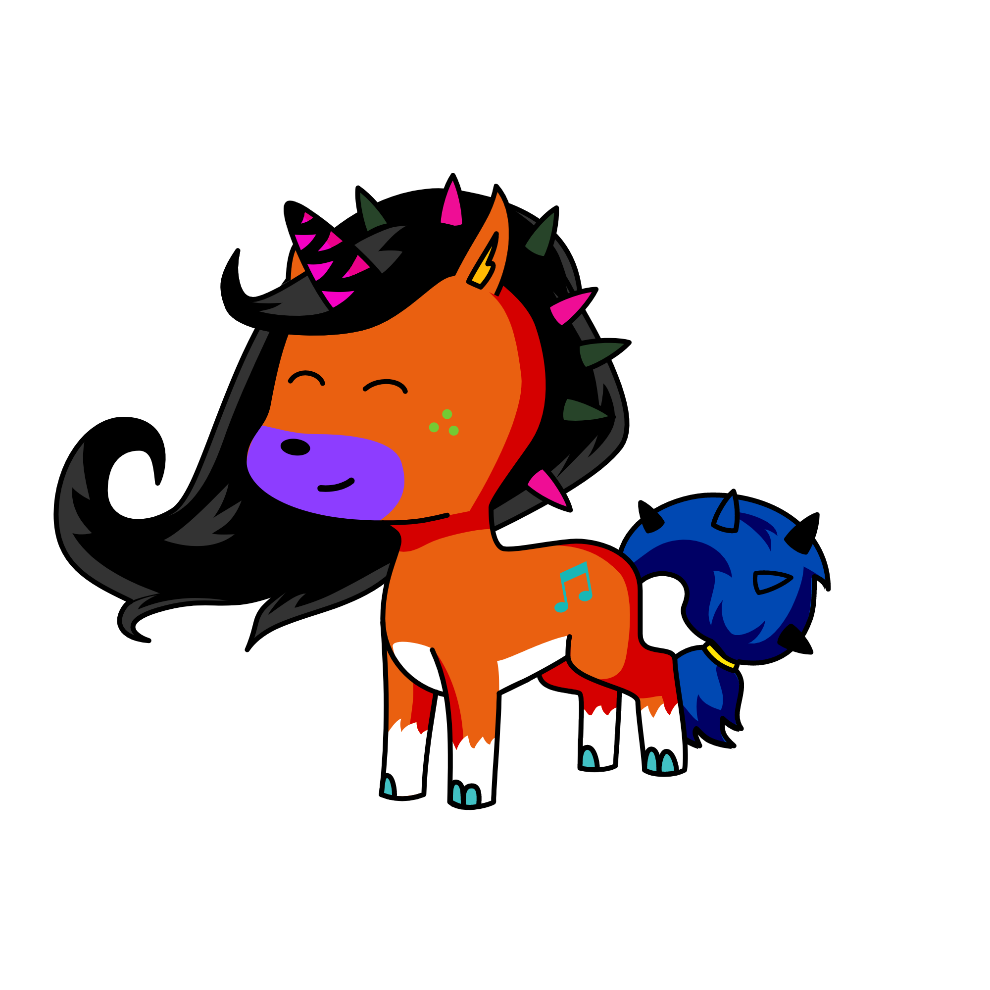 merry, the unicorn
