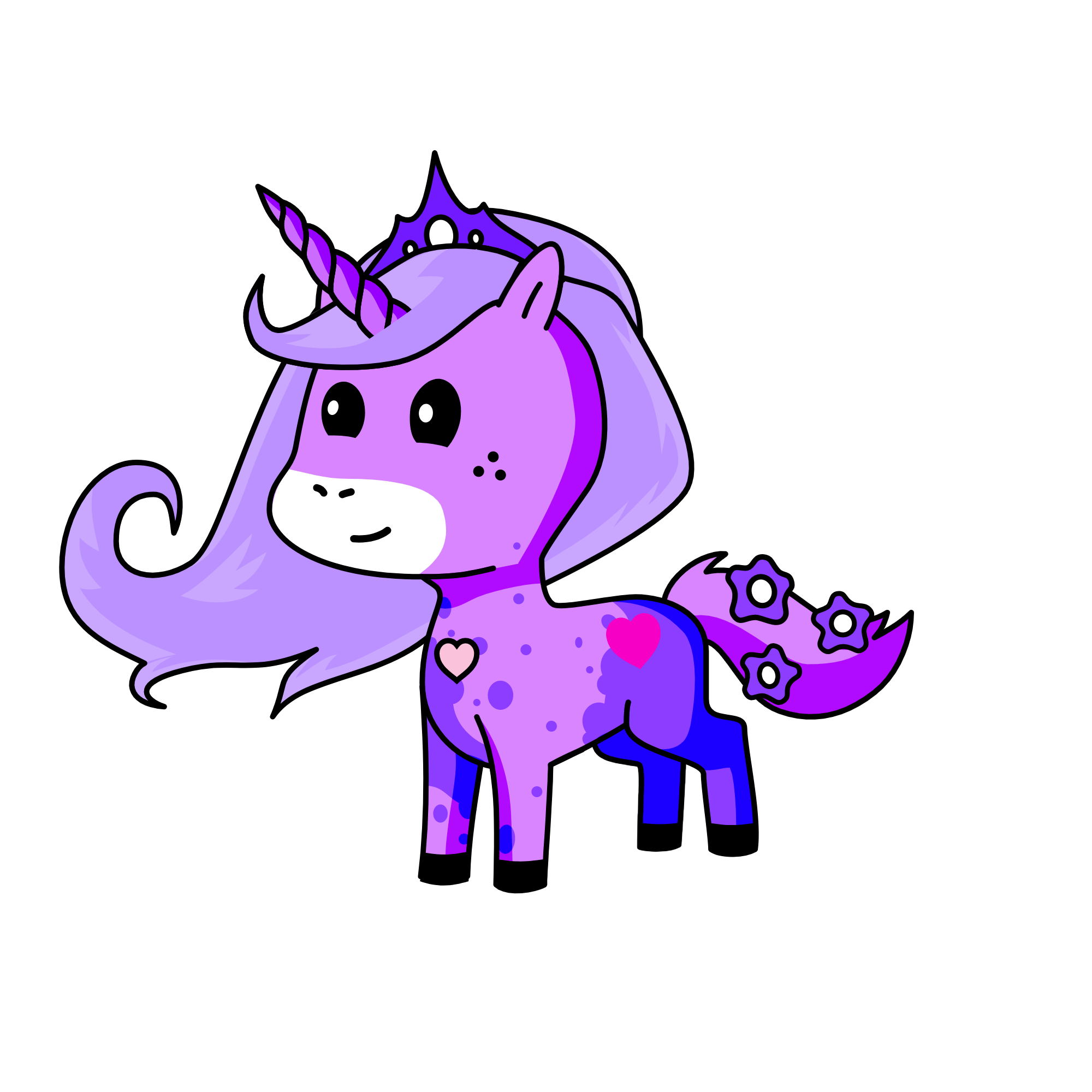 sparkles , the unicorn