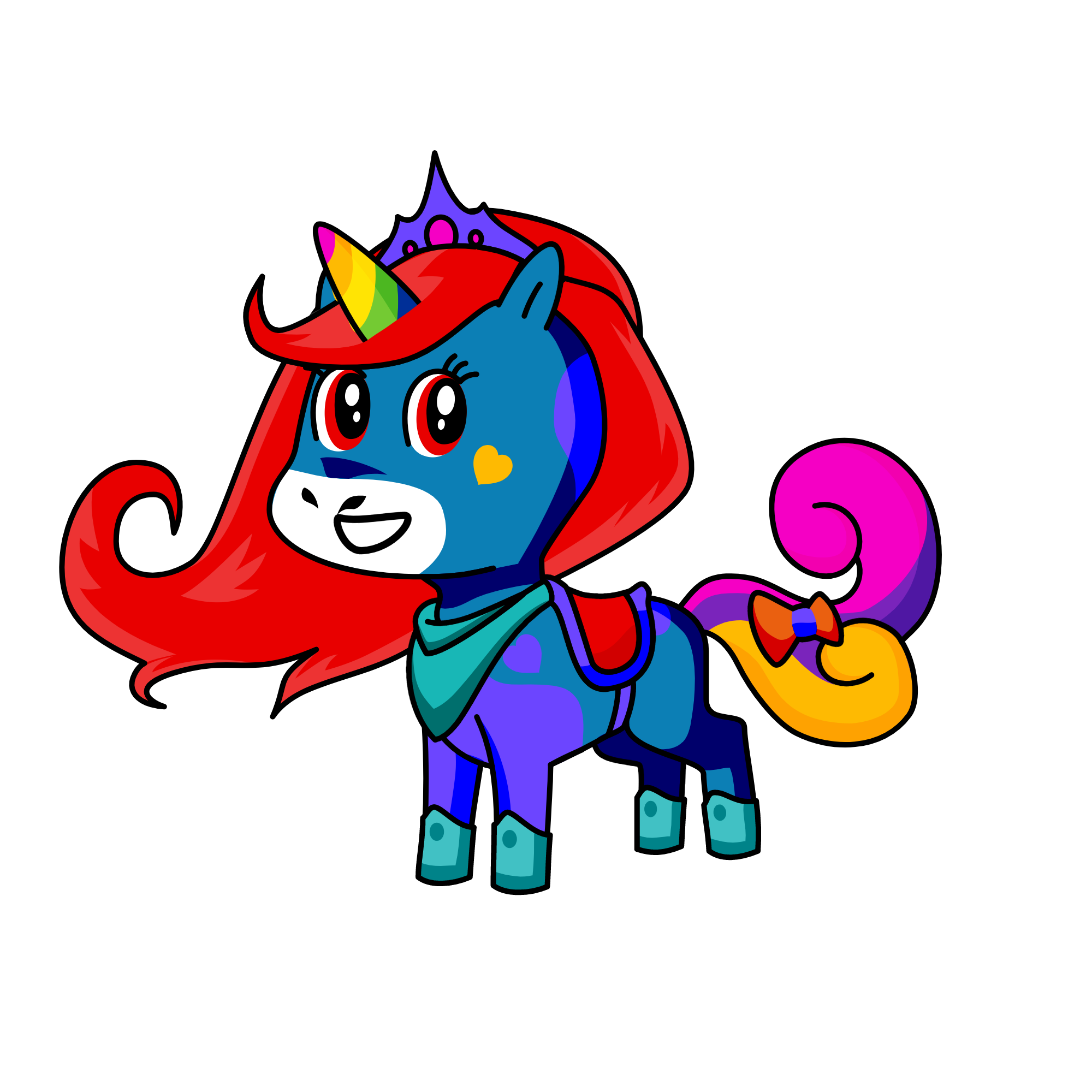 coco the travler, the unicorn