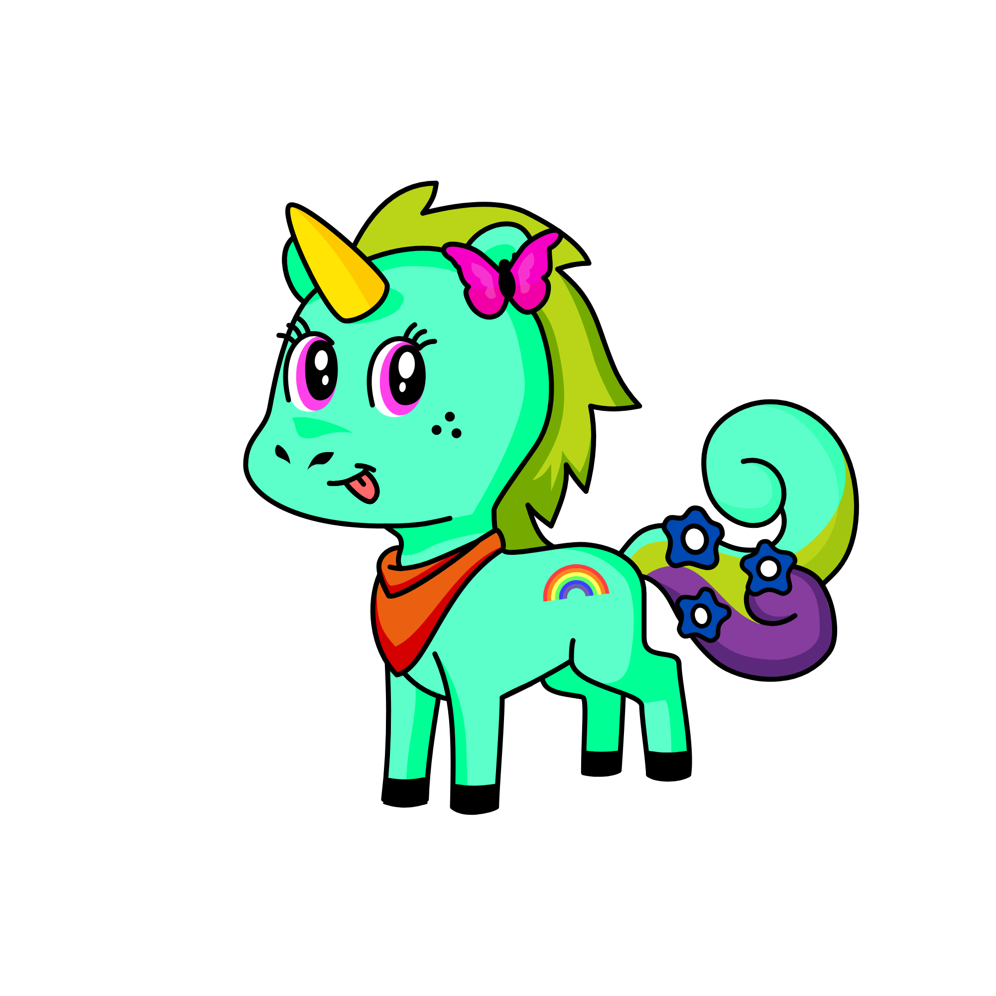 miztriun, the unicorn
