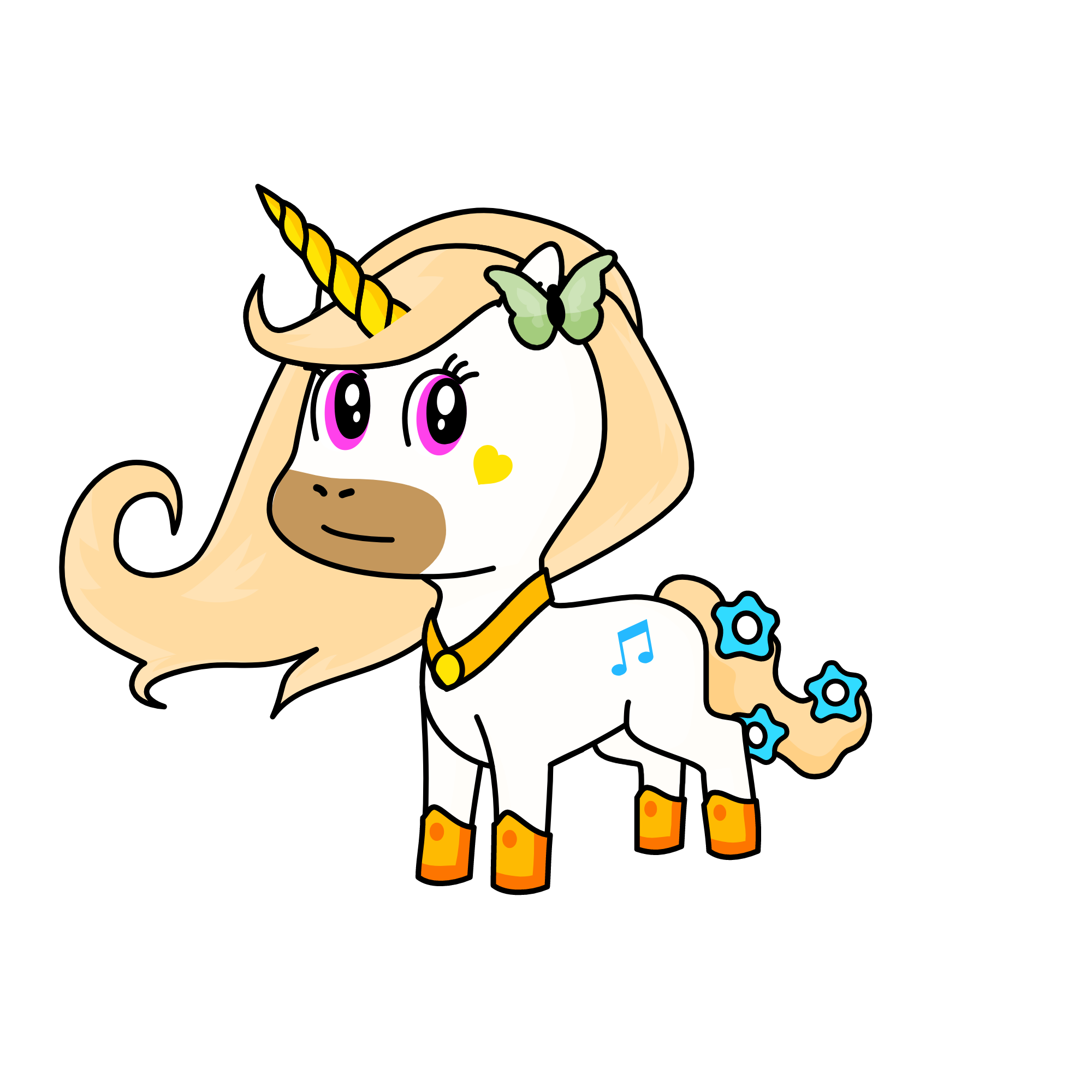 bneim tek arkm, the unicorn