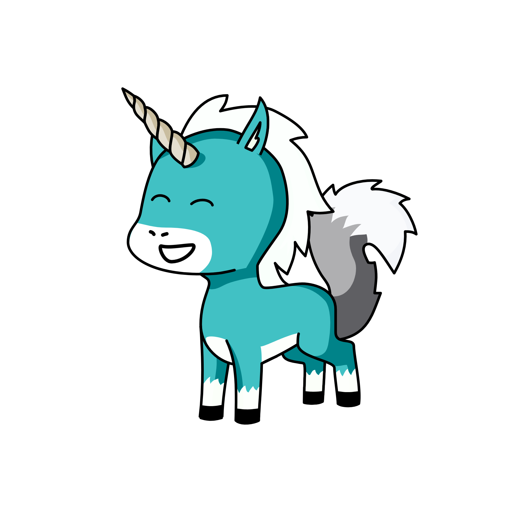 Snowy, the unicorn