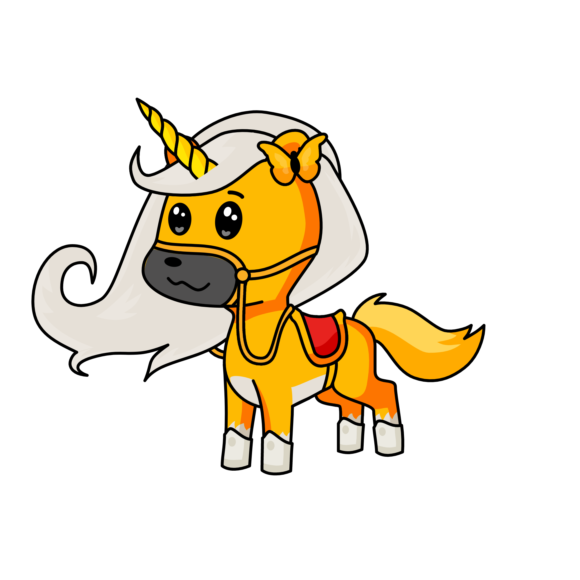 glow, the unicorn