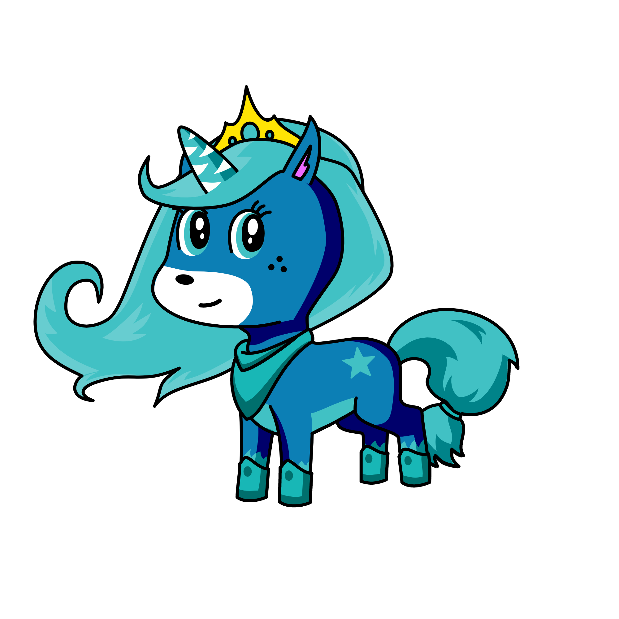 Princess Sky, the unicorn