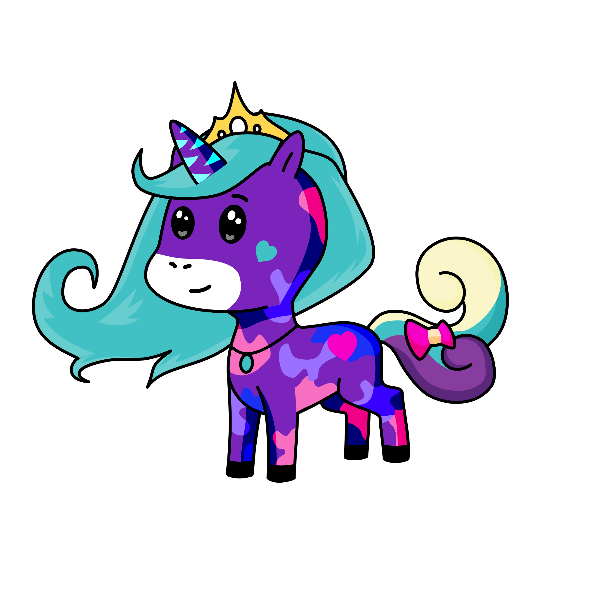 Celestia, the unicorn