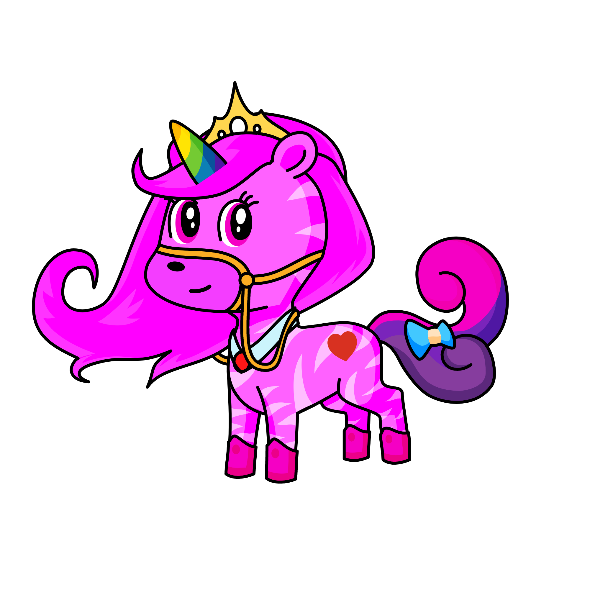 pinky, the unicorn