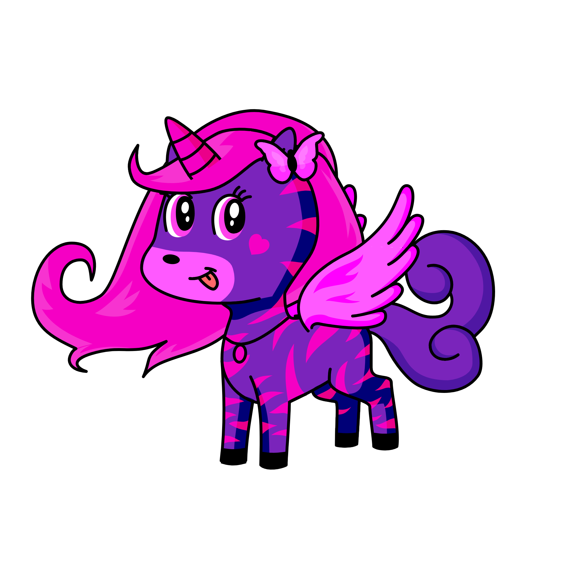 pinurple, the unicorn