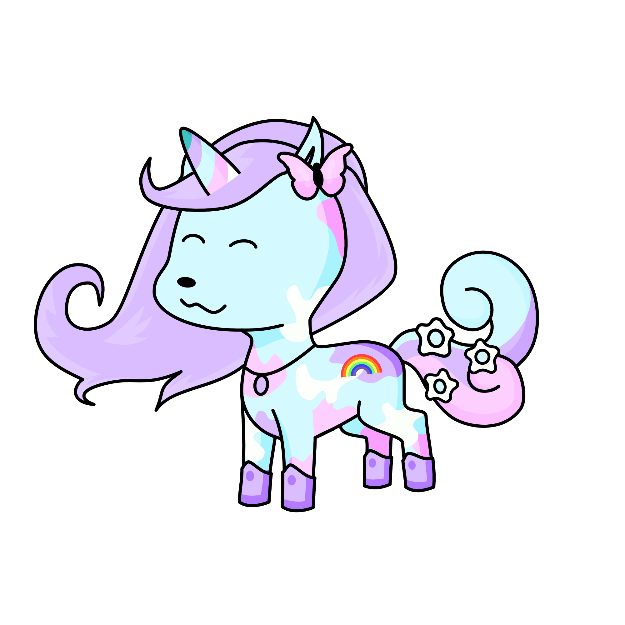 candy, the unicorn