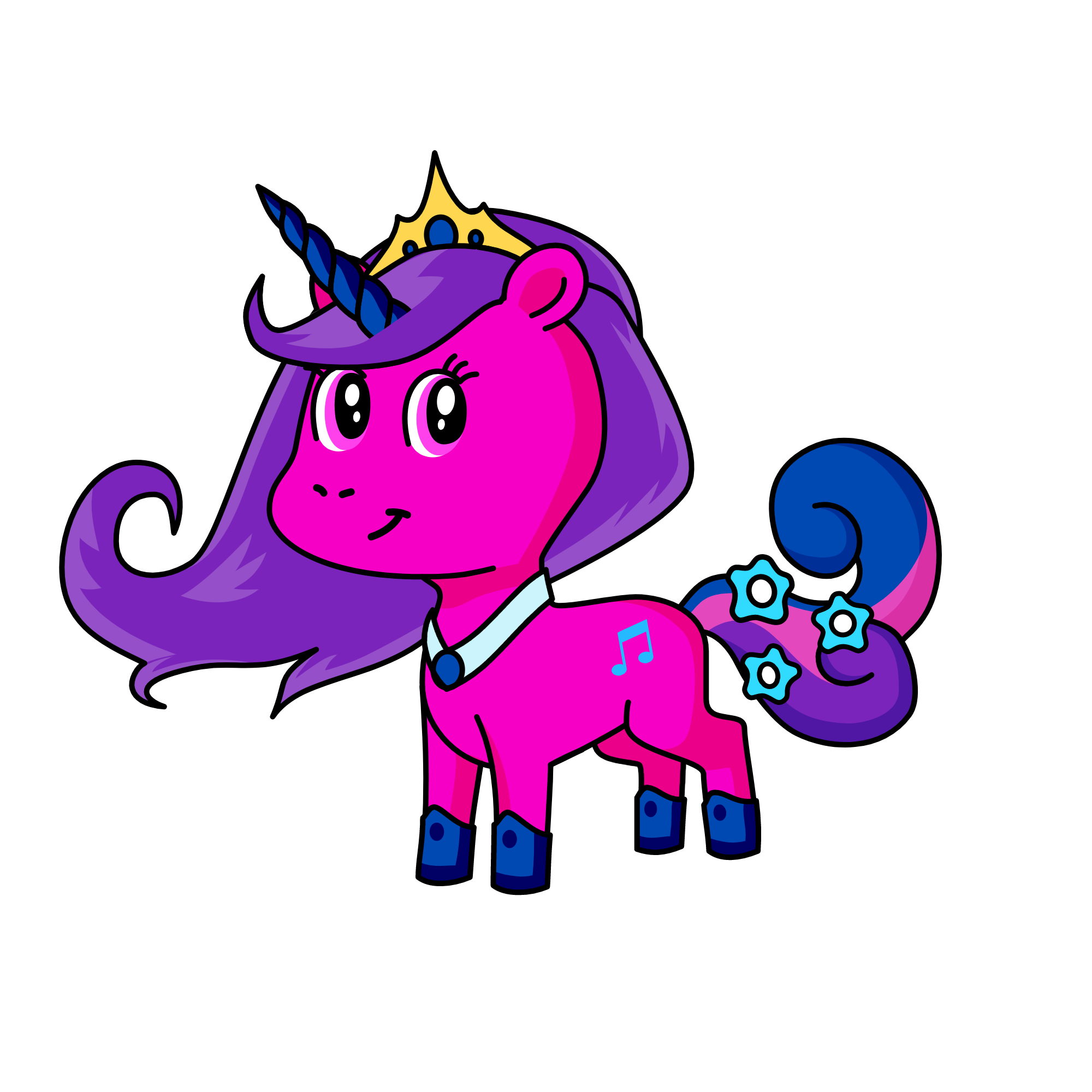 Twilight, the unicorn