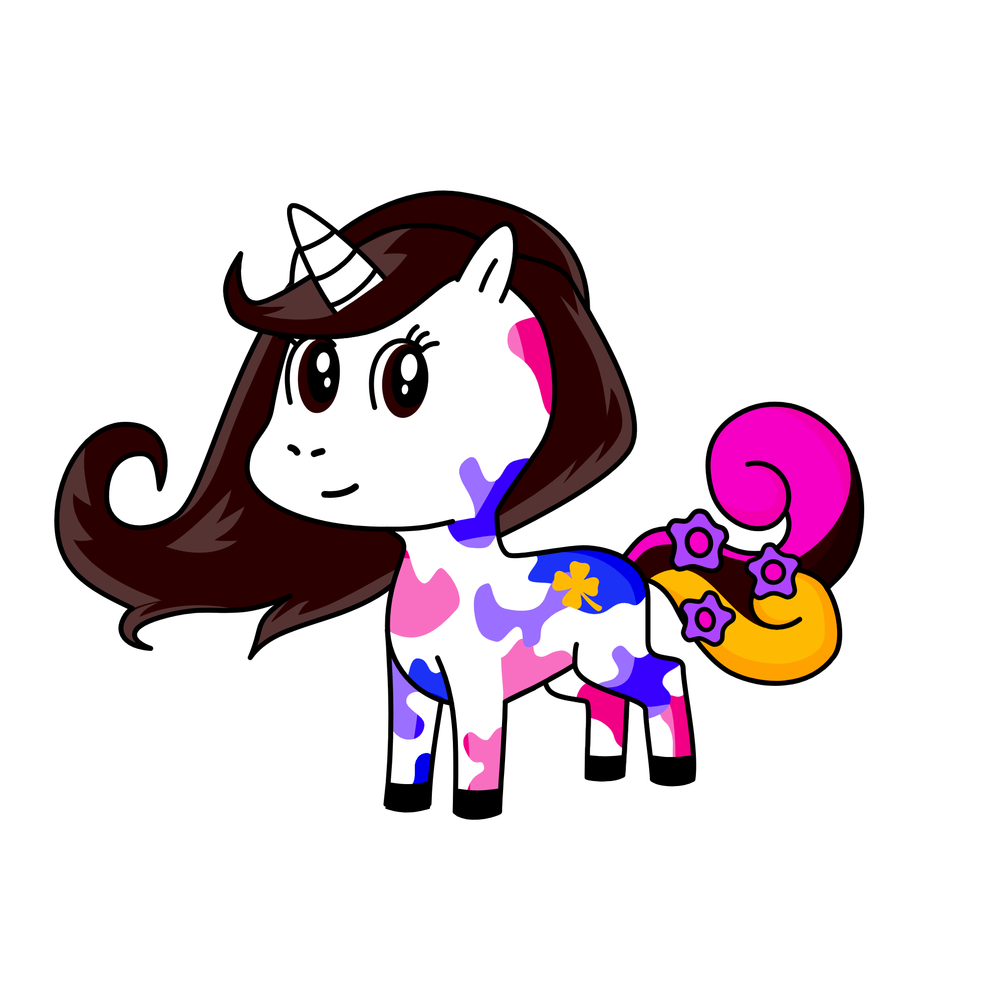 Splashes, the unicorn