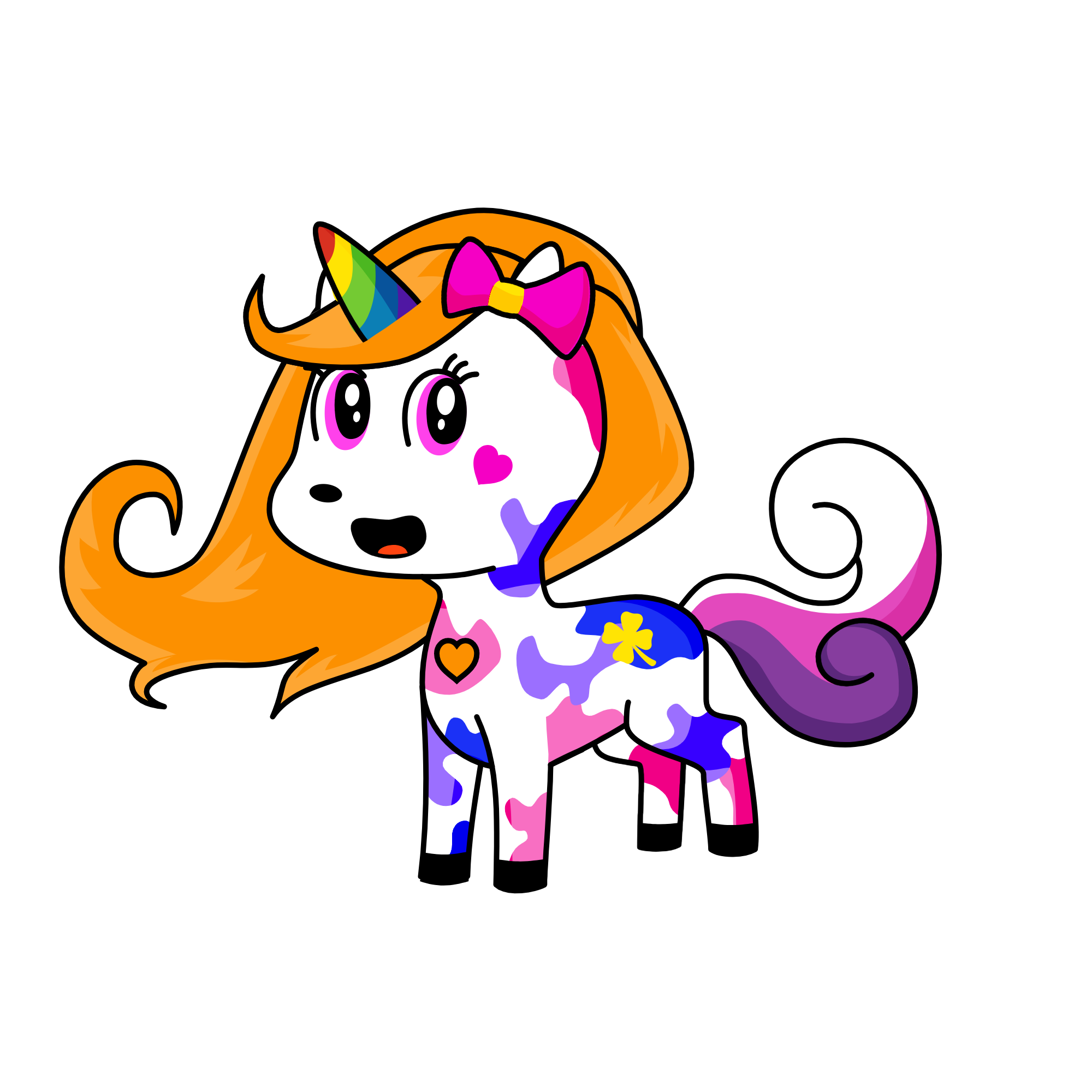 shine, the unicorn