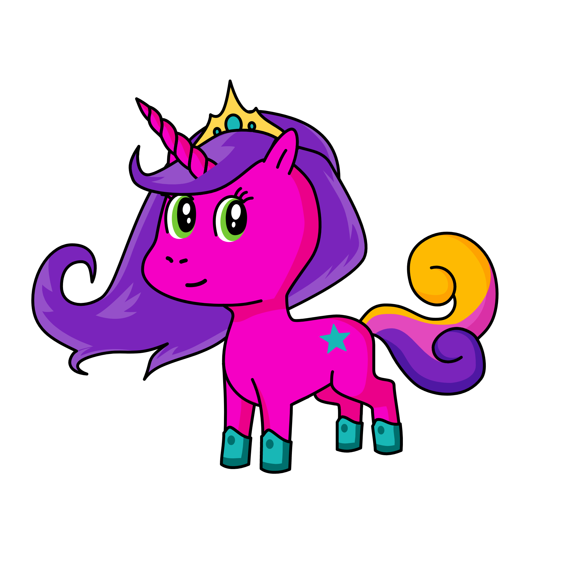 Mistabella (Mystic Bella), the unicorn