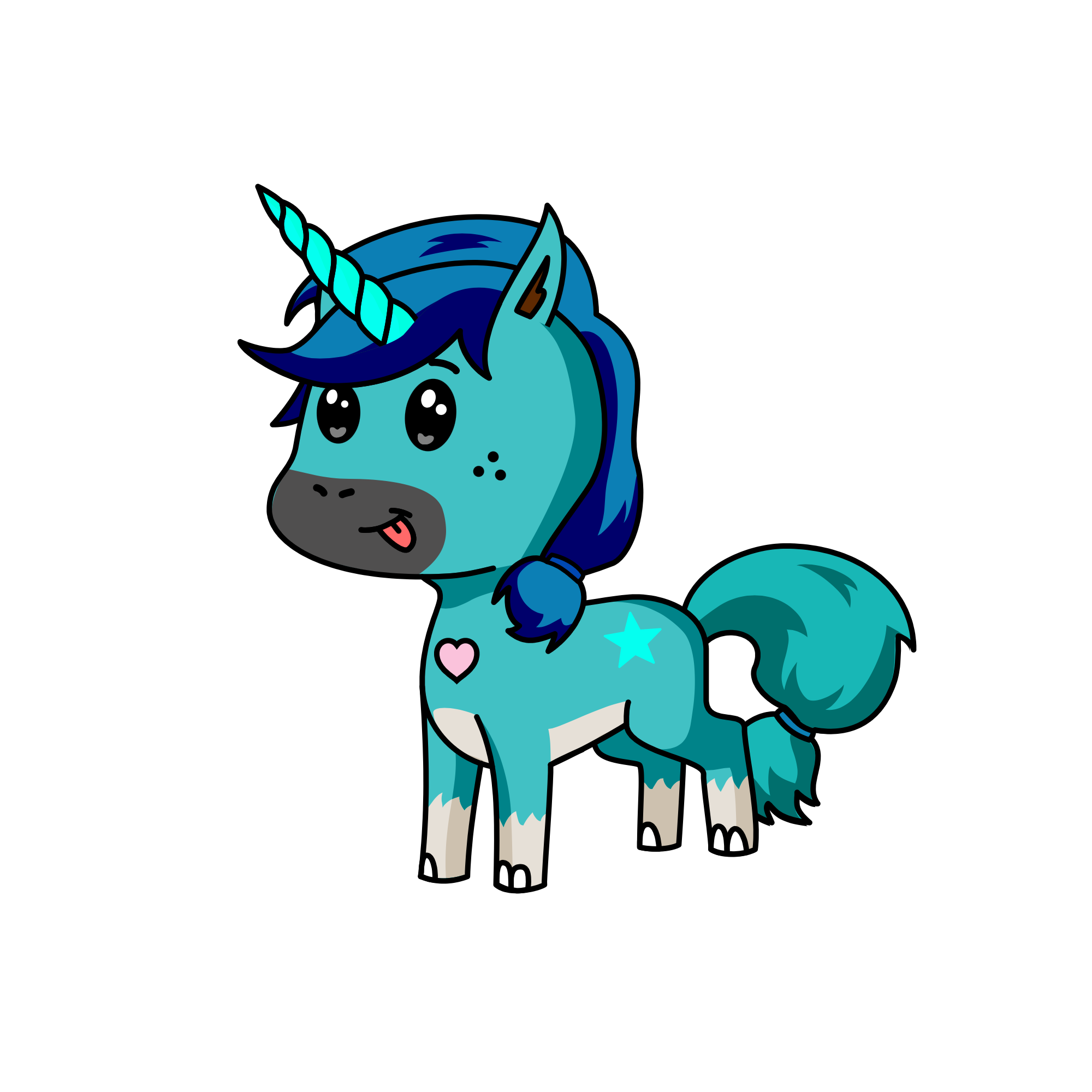 Ice, the unicorn