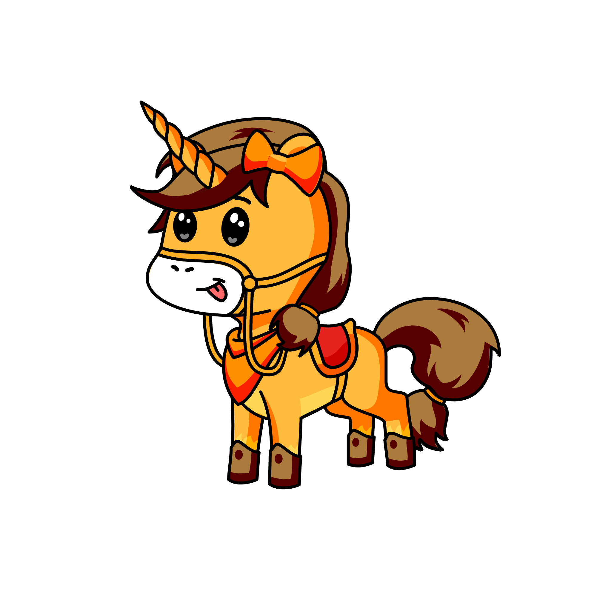 charming sparkle foes, the unicorn