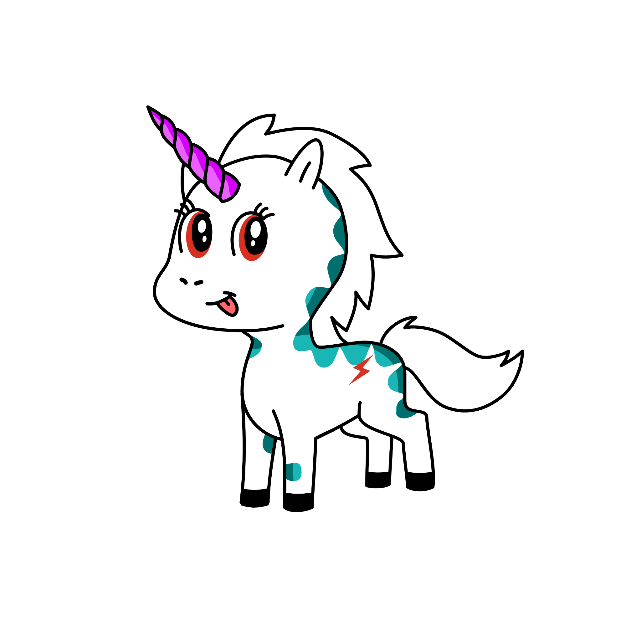 poop, the unicorn
