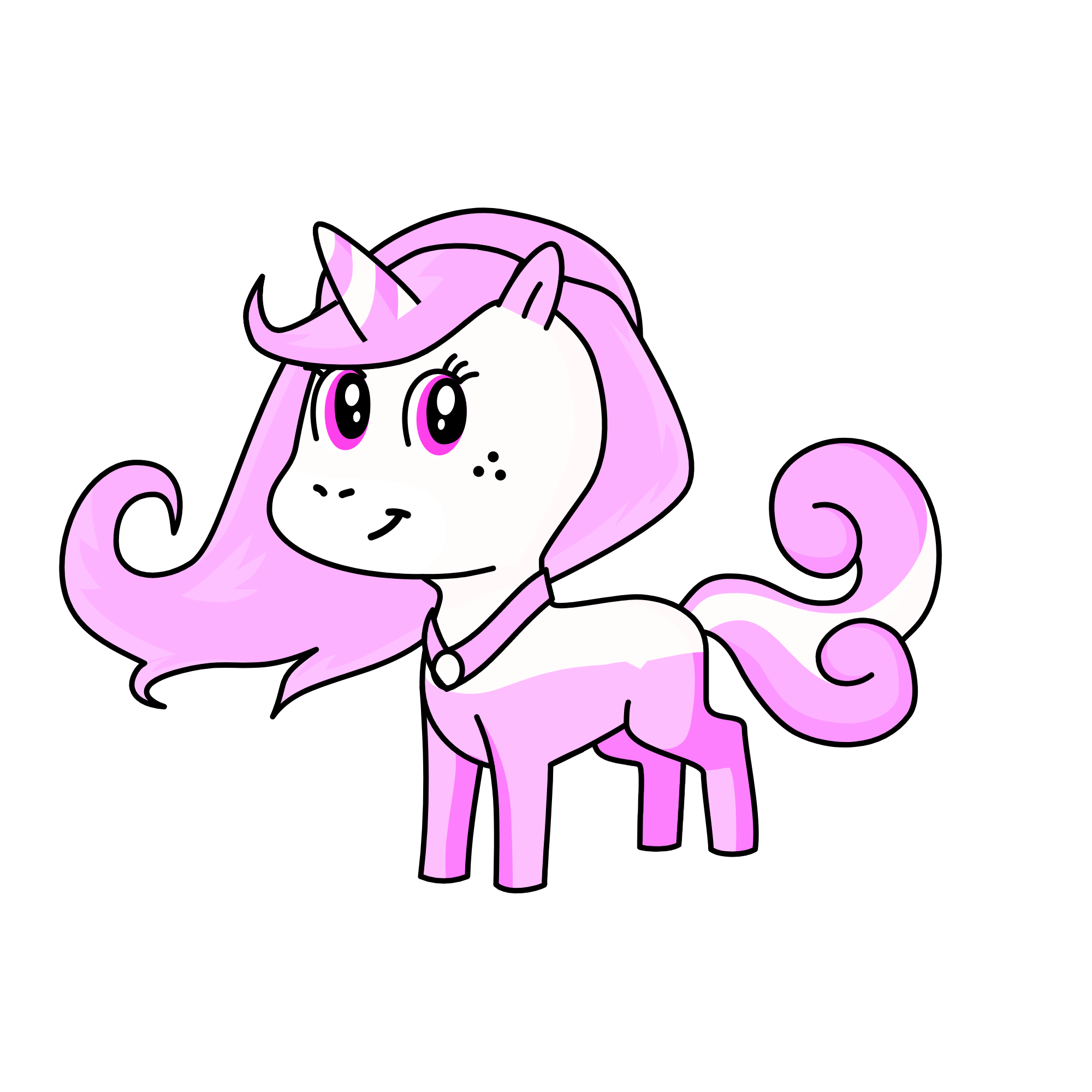 the real sonia from sonic underground like the others a fake, the unicorn