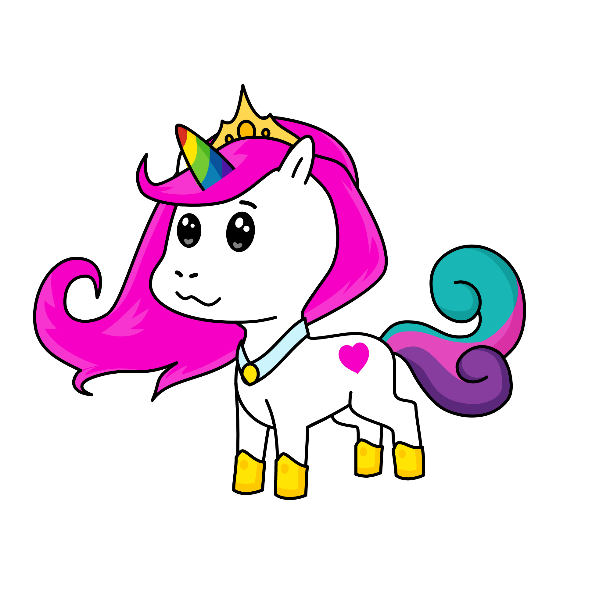 sparcle, the unicorn