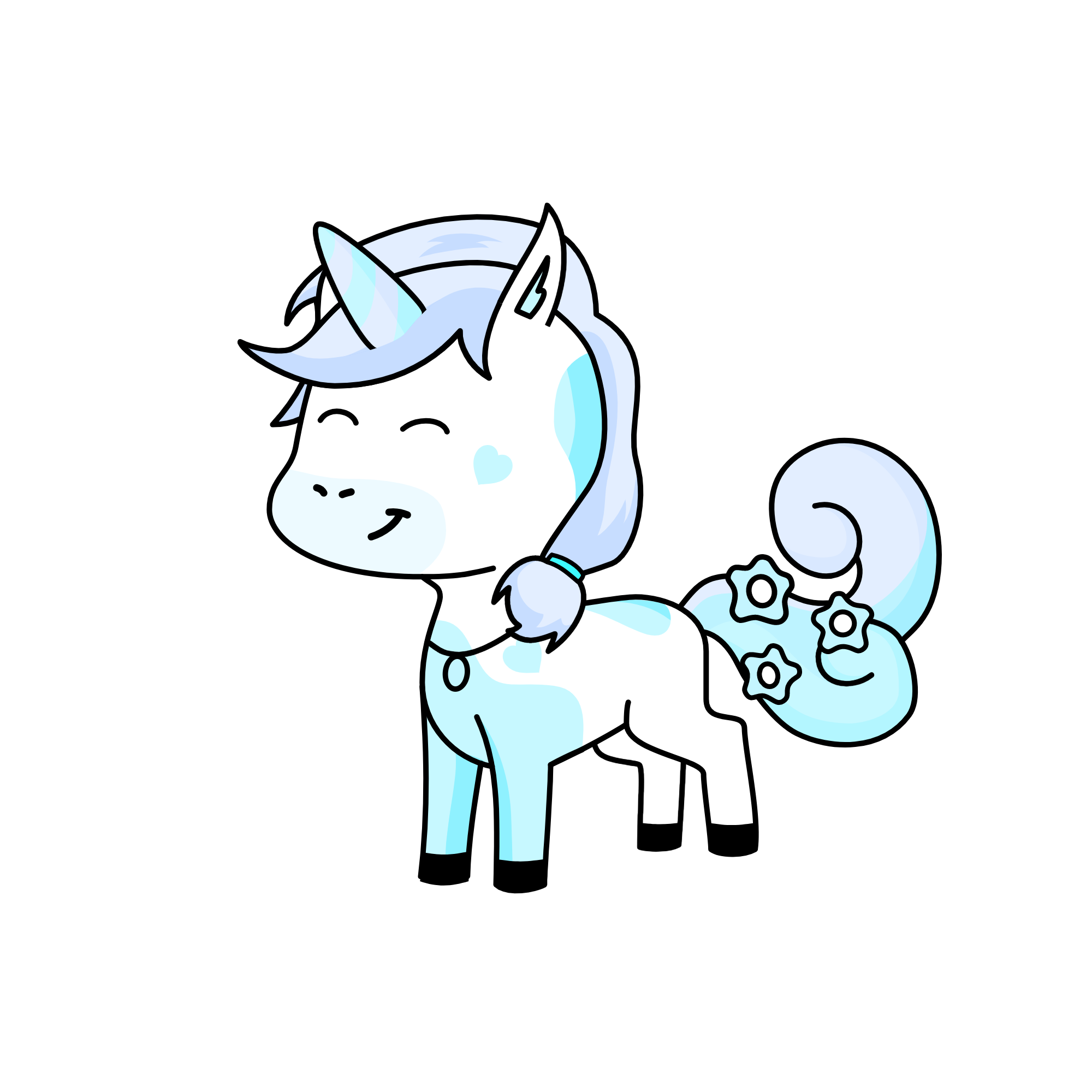 Snowy, the unicorn