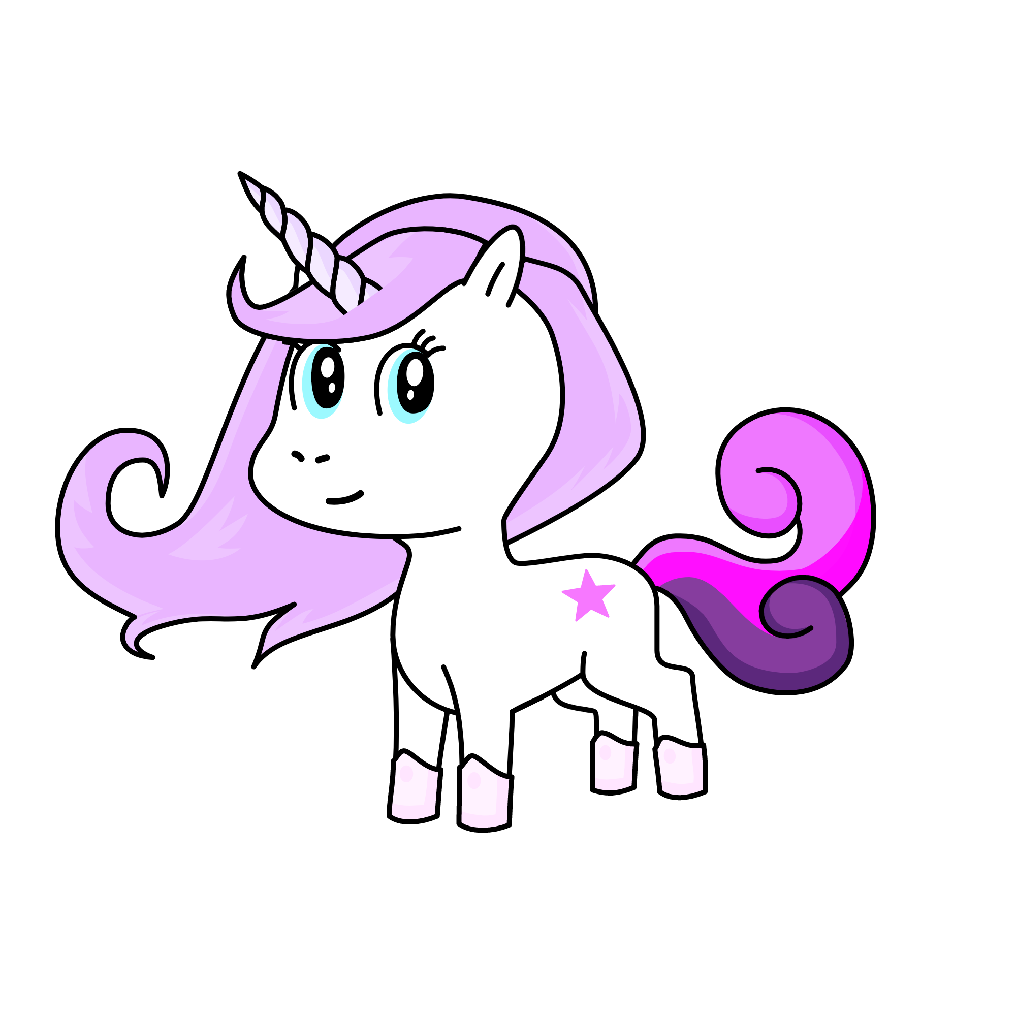 Glitter Giter , the unicorn