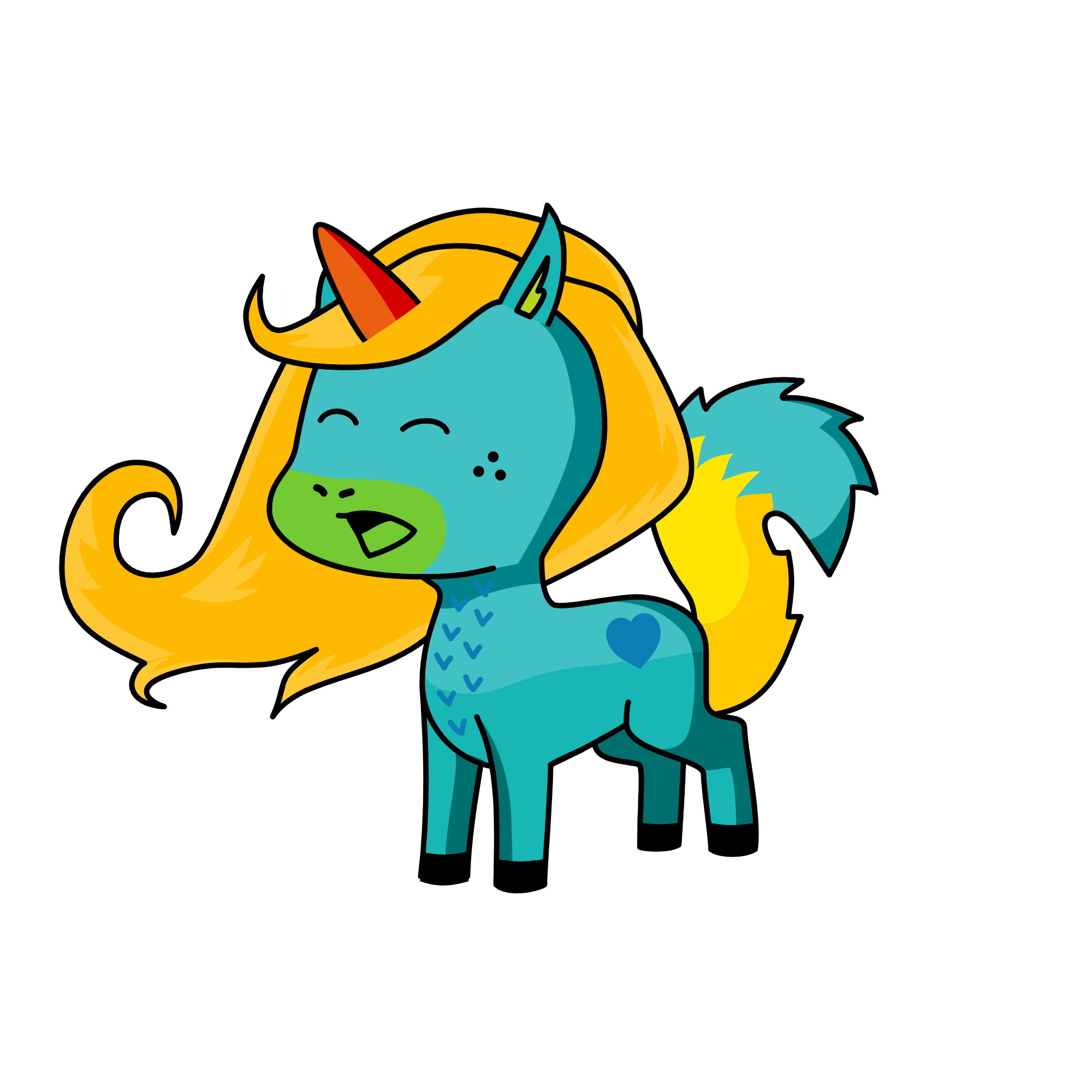                                  , the unicorn