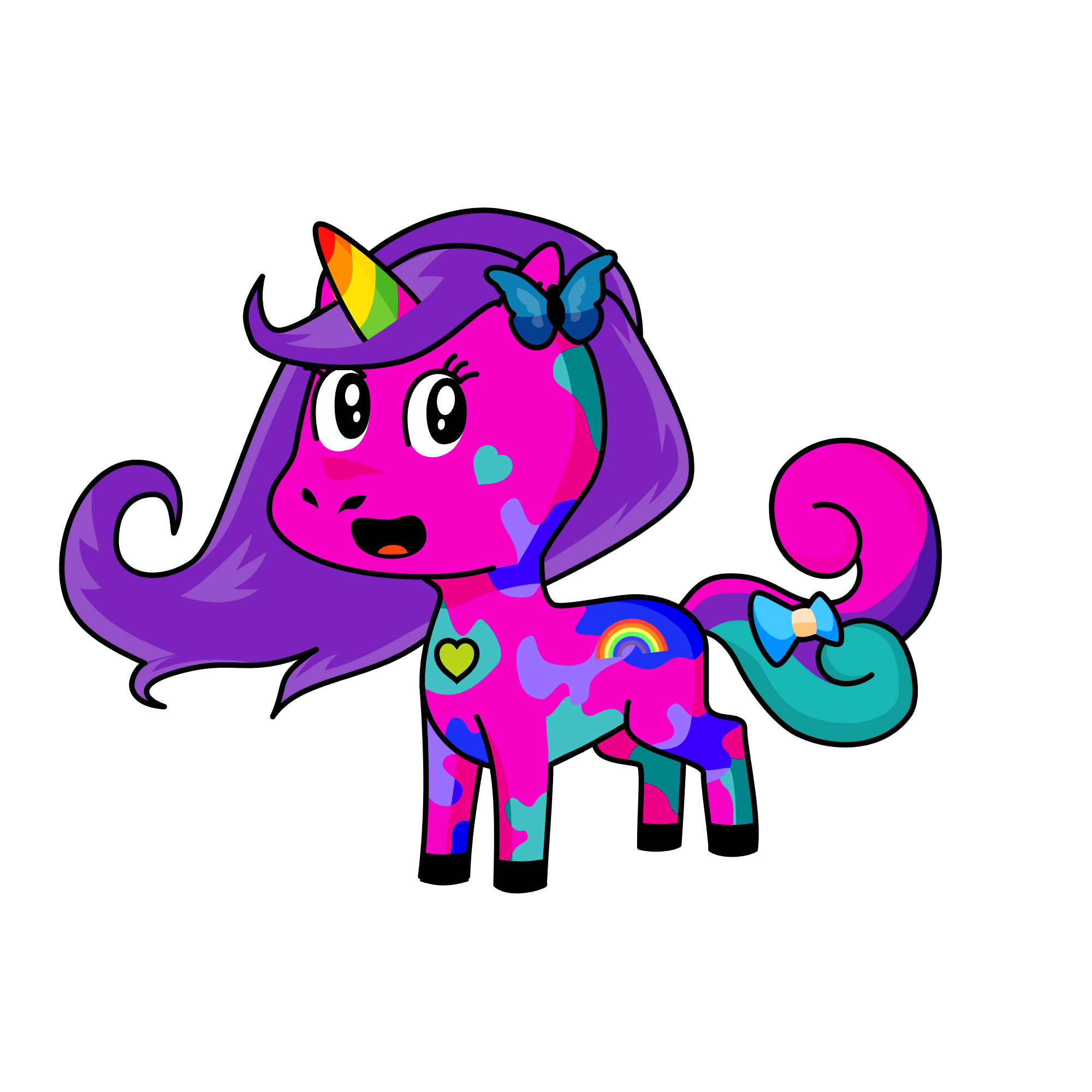 Jjjj, the unicorn