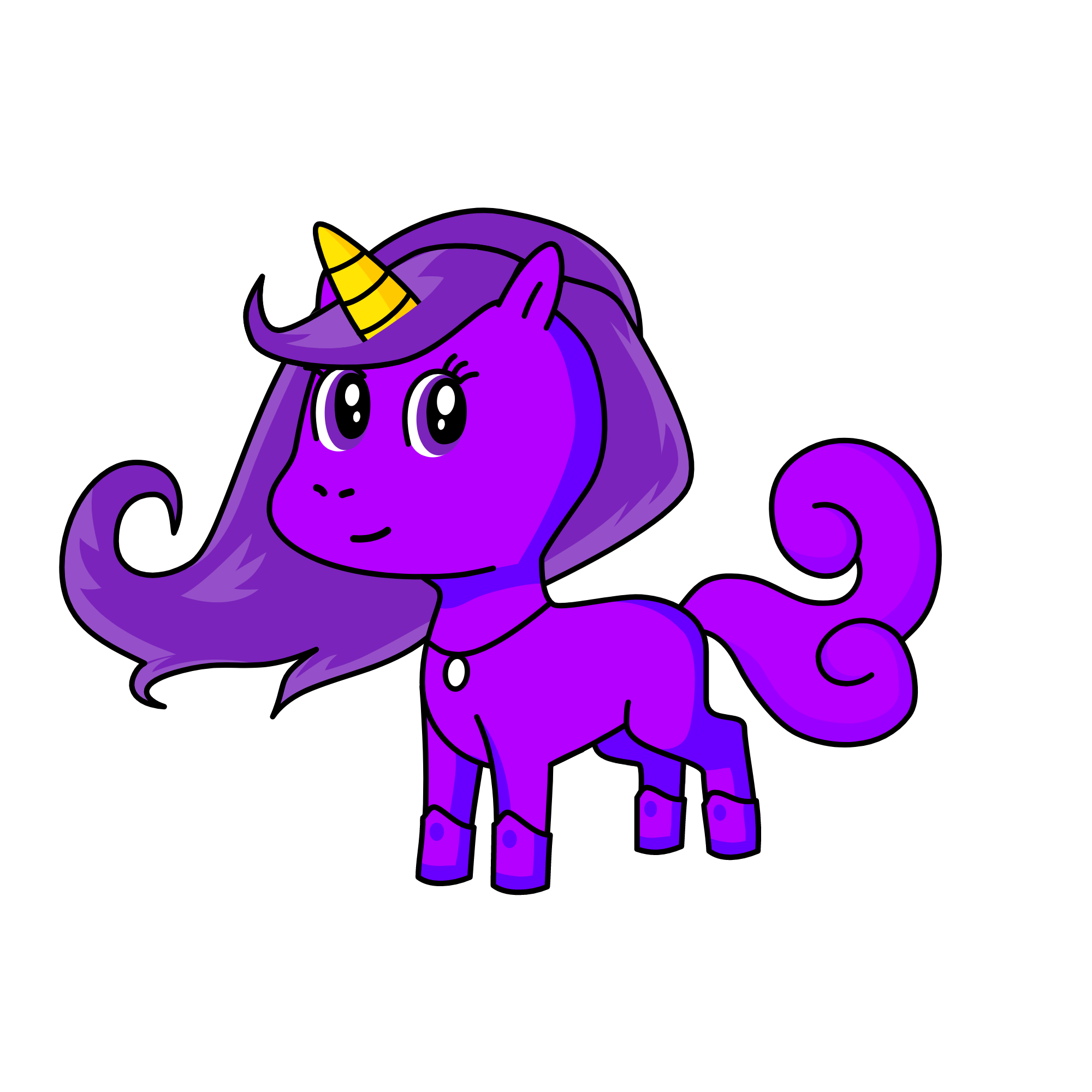 pini, the unicorn