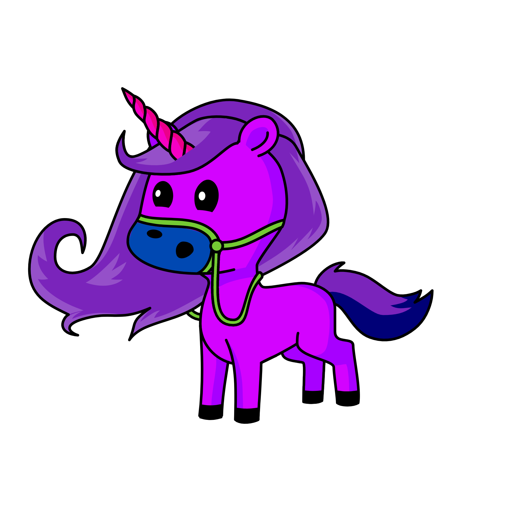 Lilac, the unicorn