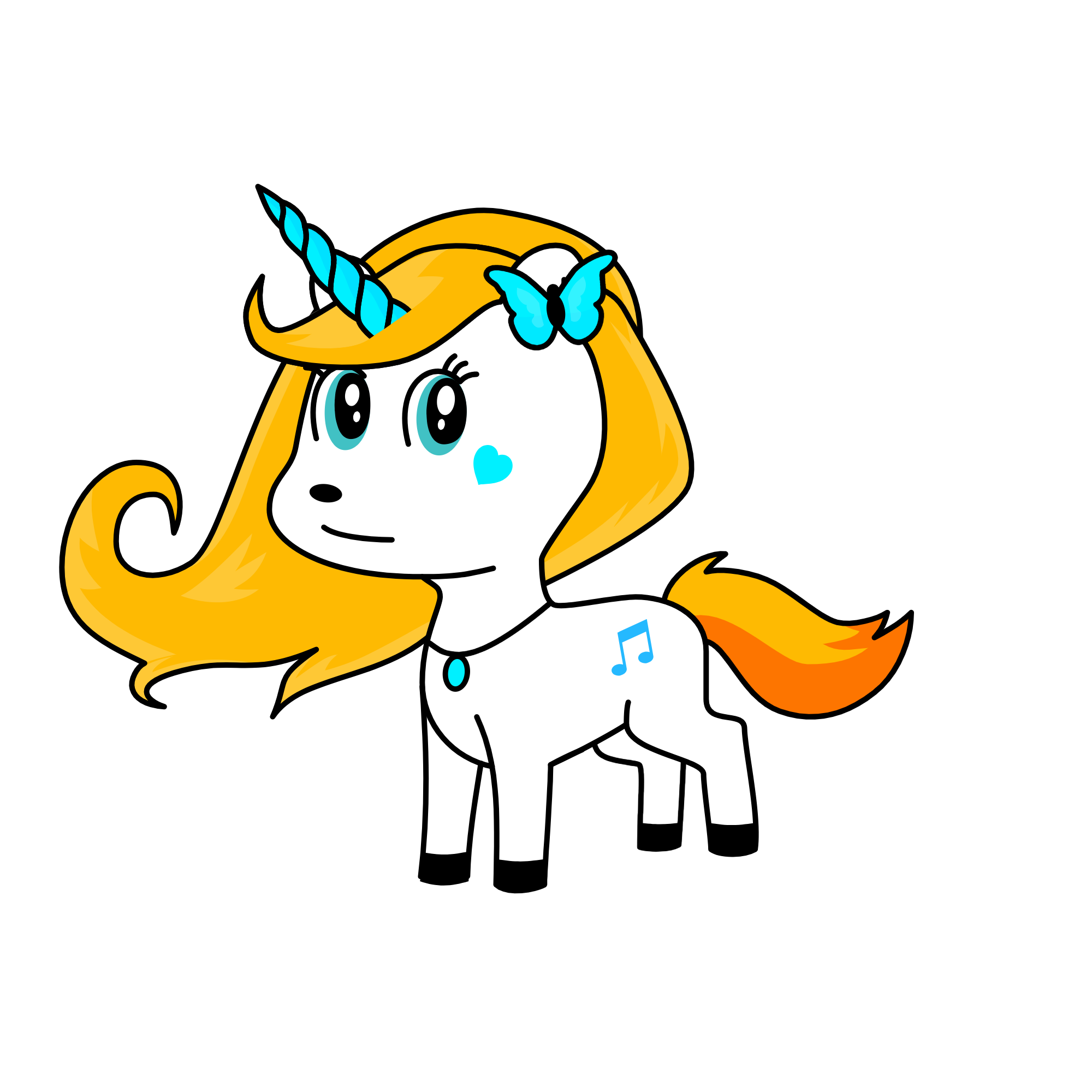 Heather, the unicorn