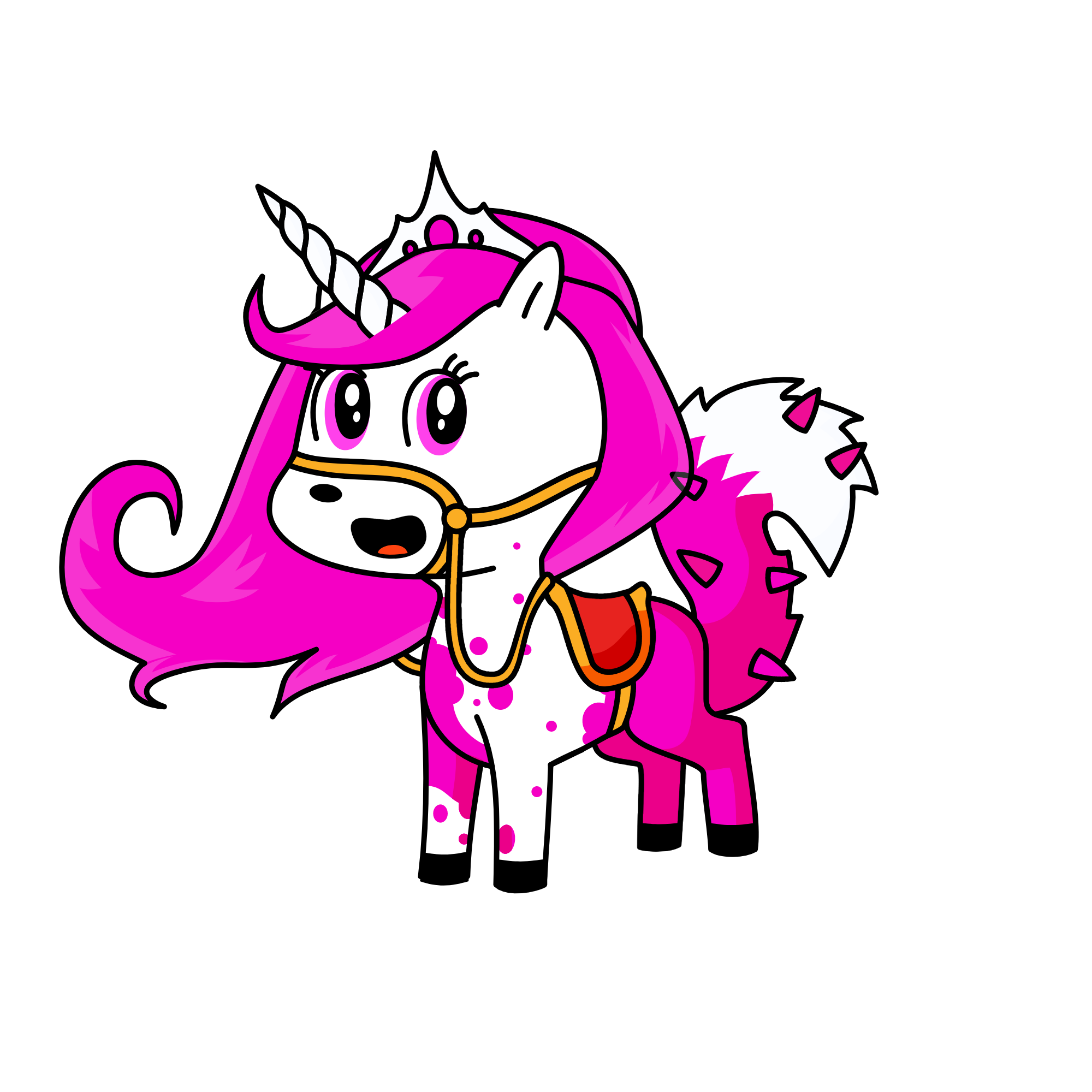 pinky, the unicorn