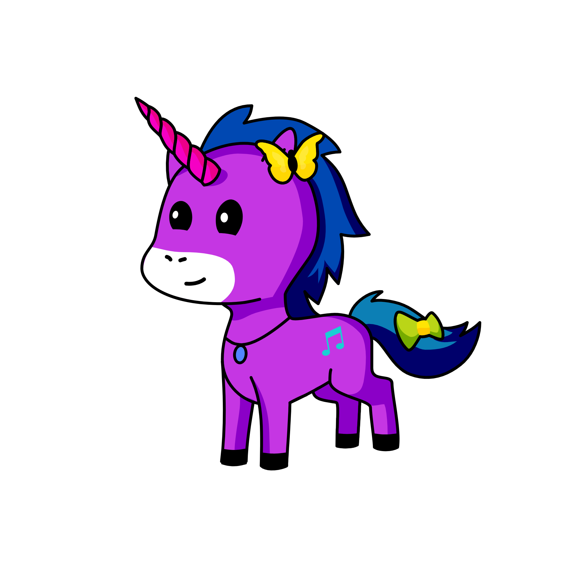 Note, the unicorn