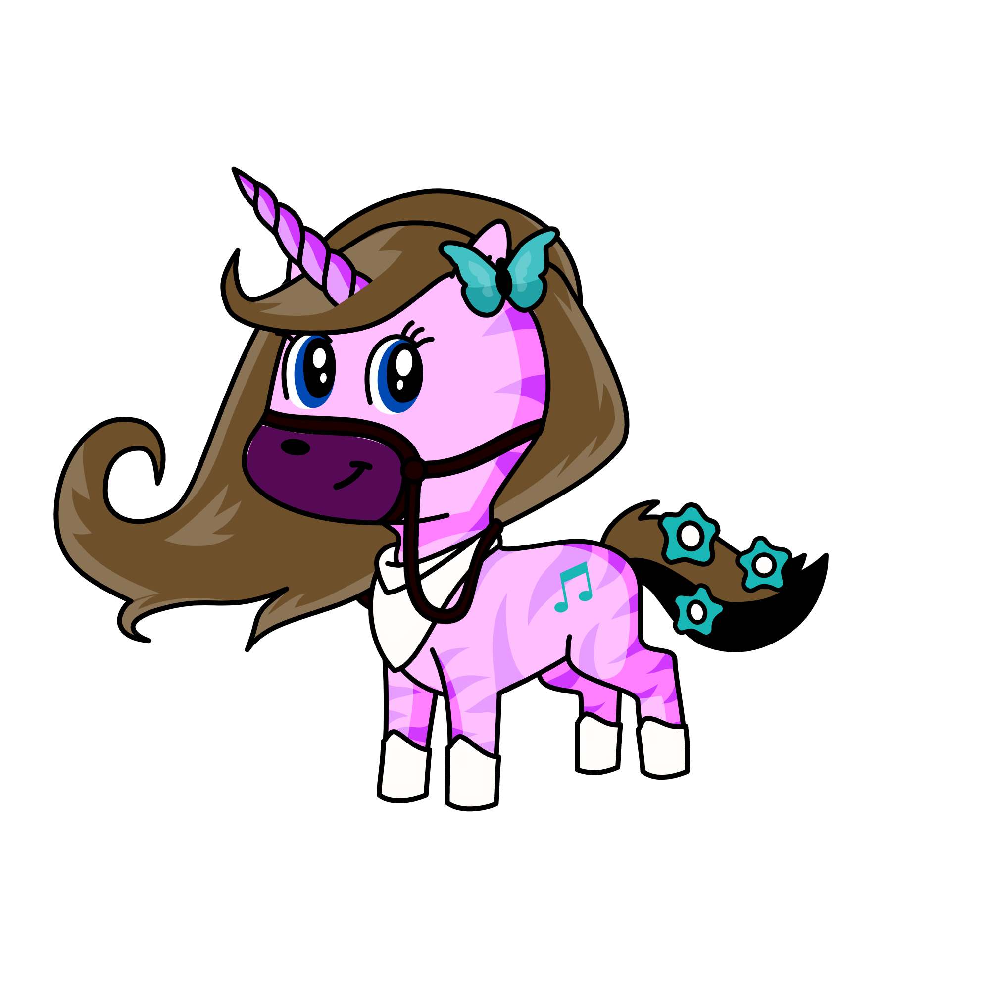 Sky, the unicorn
