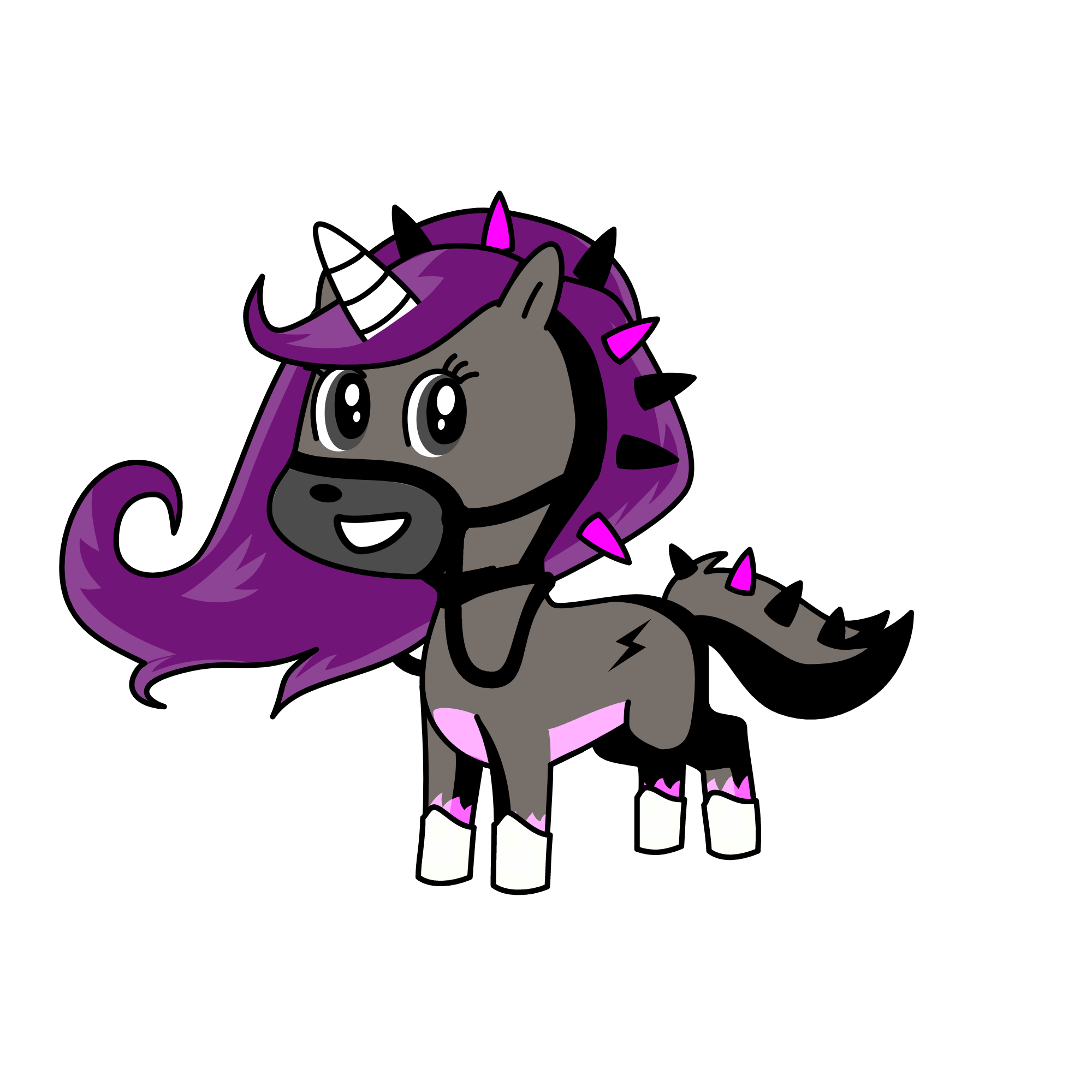 Moon, the unicorn