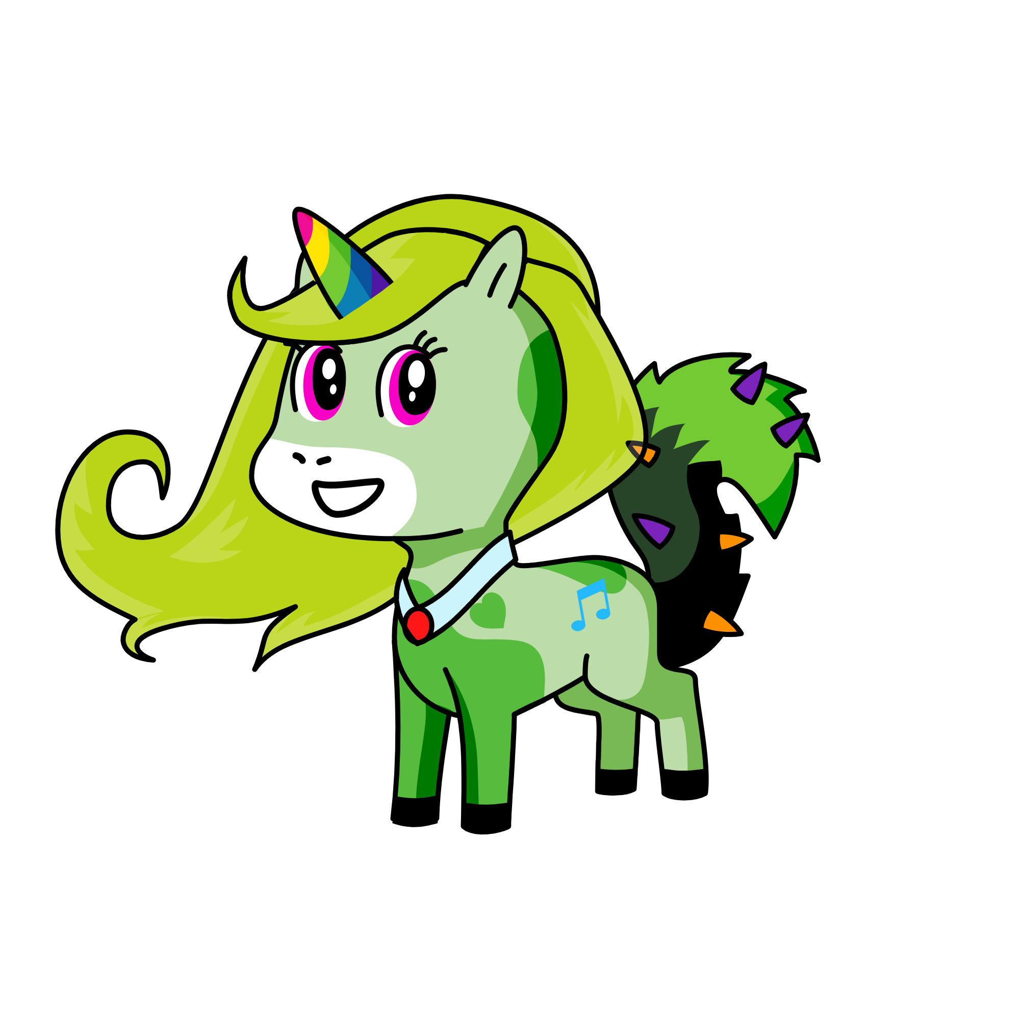 beauti full, the unicorn