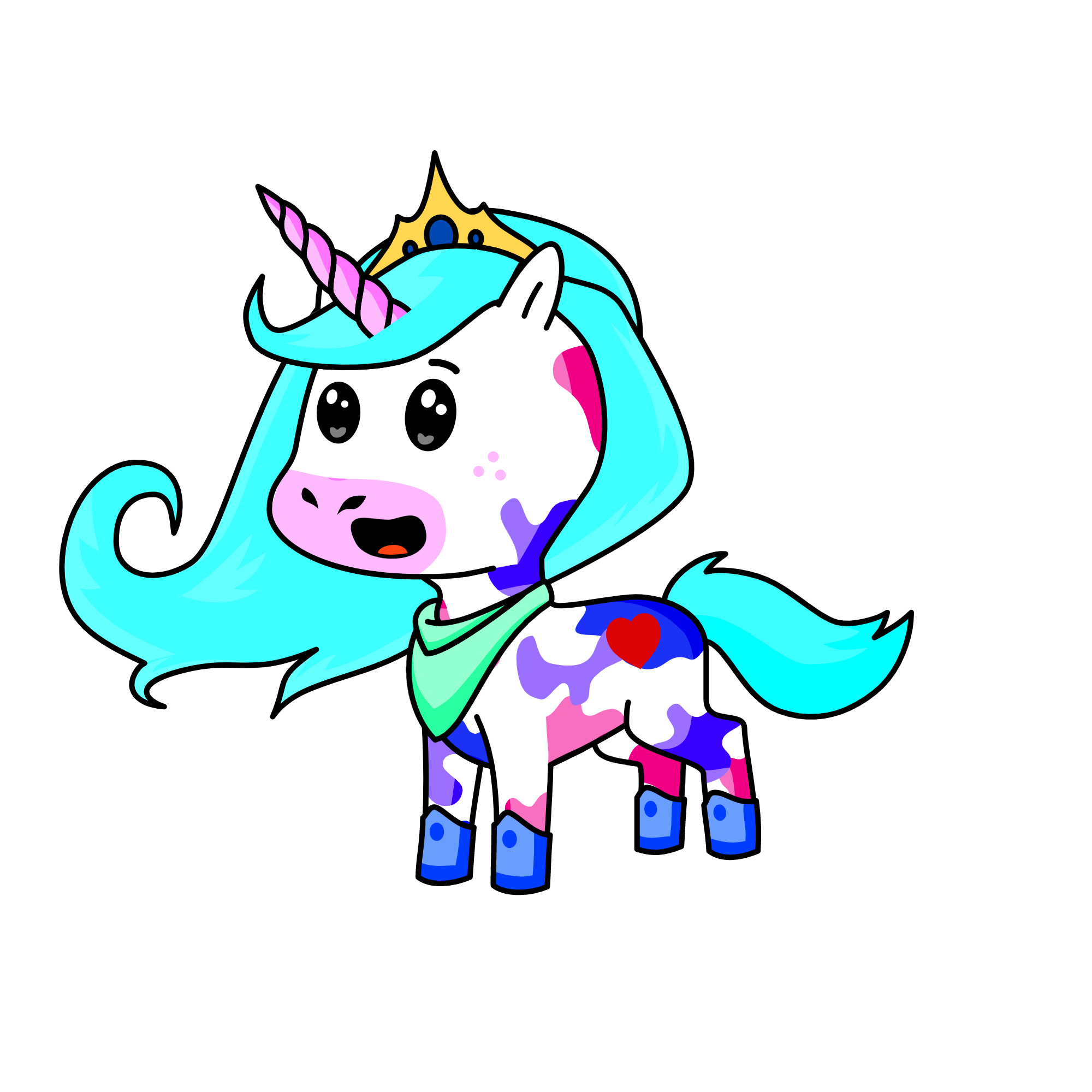 Marshmellow, the unicorn