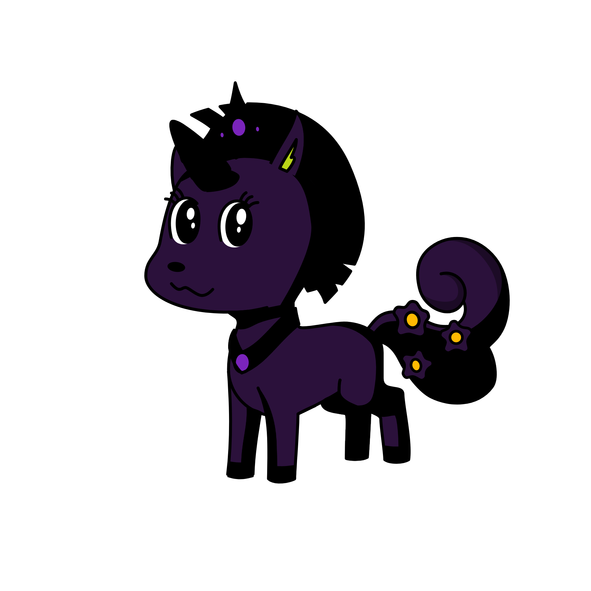 moon, the unicorn