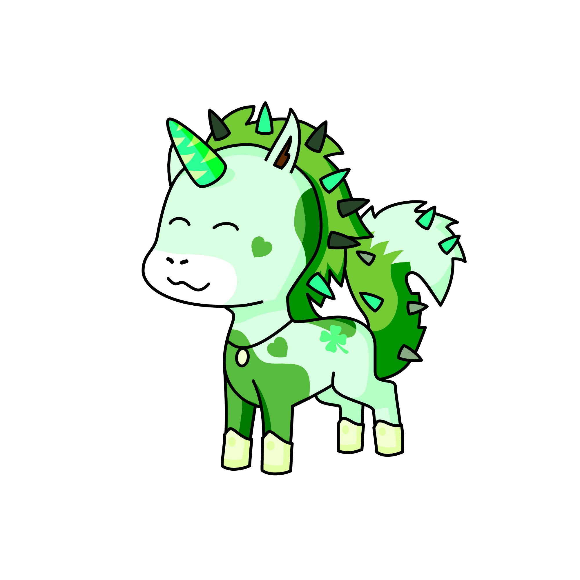 Mrs. Russell, the unicorn