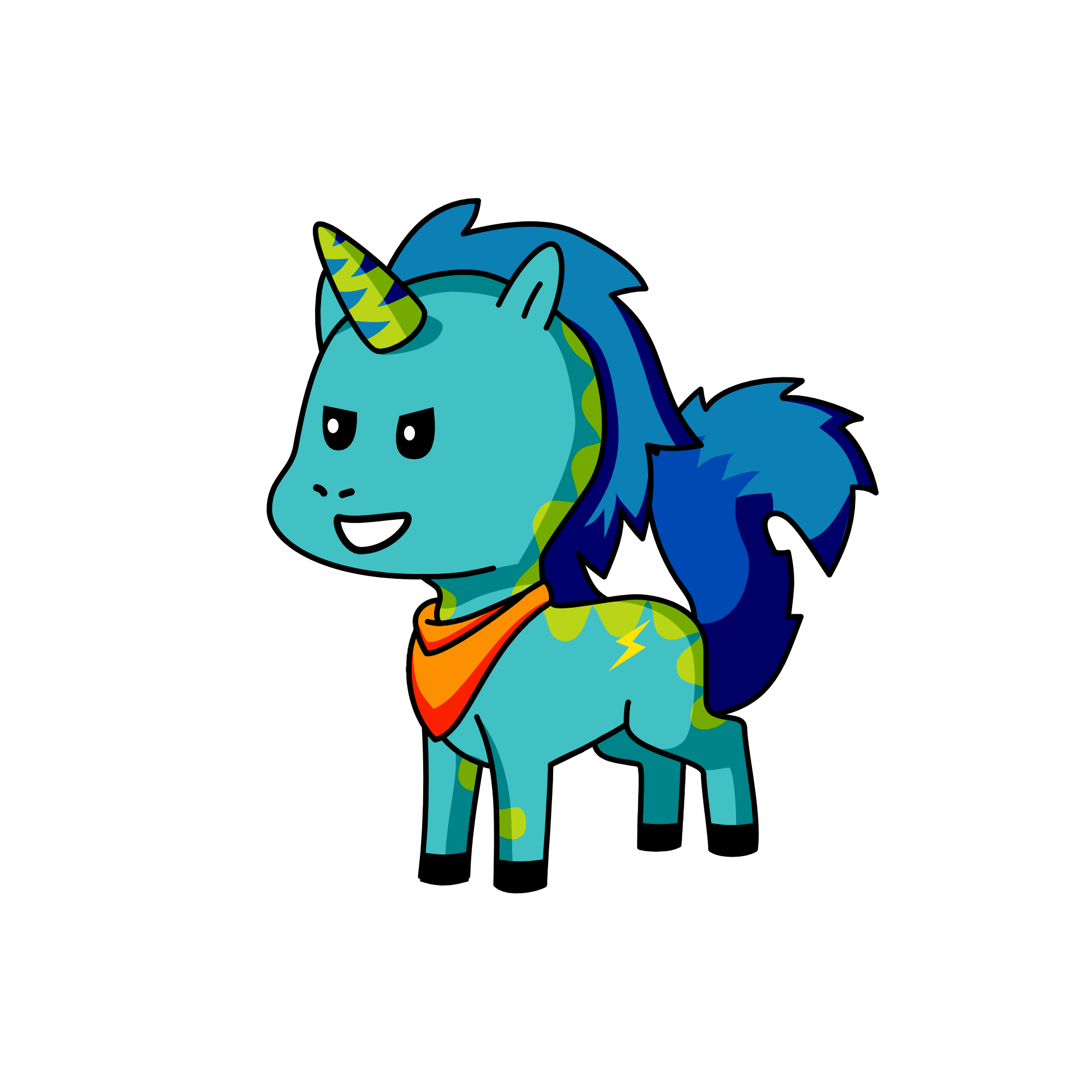 tough dude, the unicorn