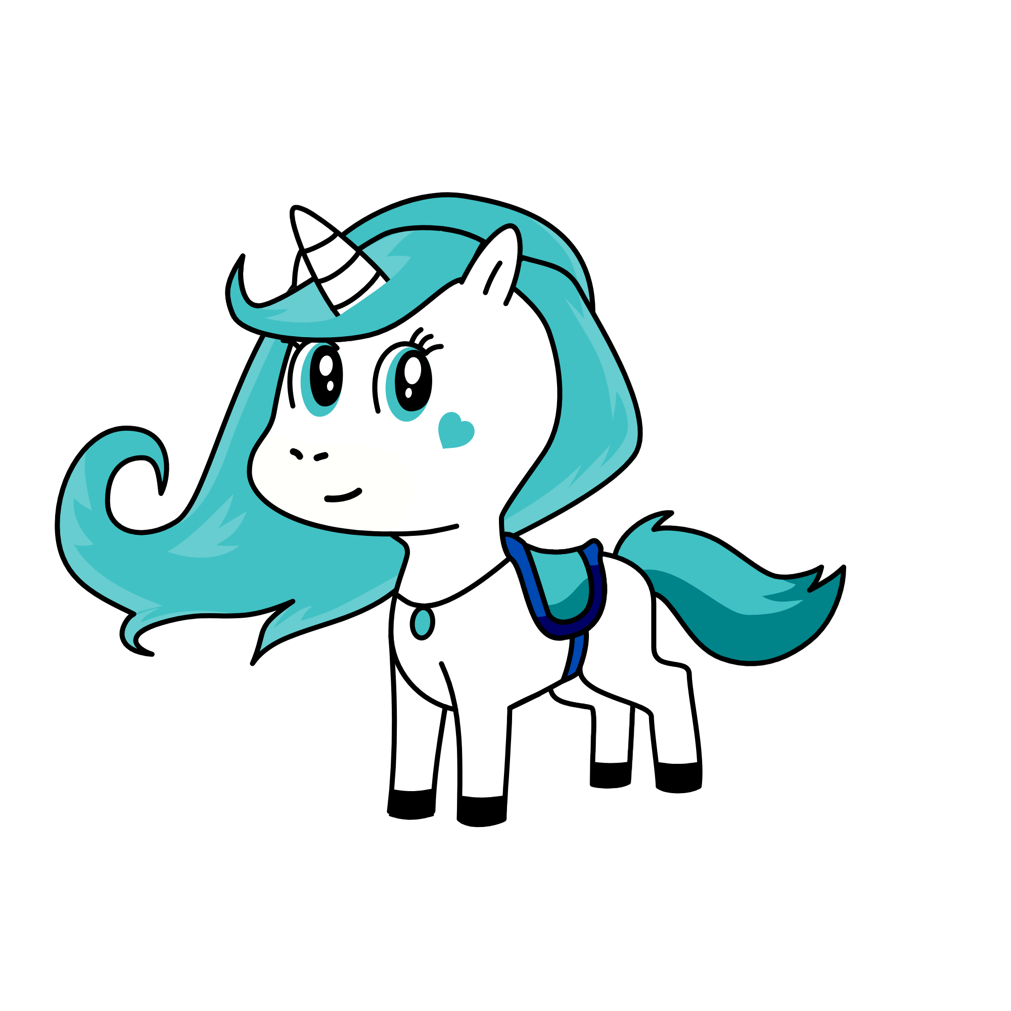 Sky, the unicorn